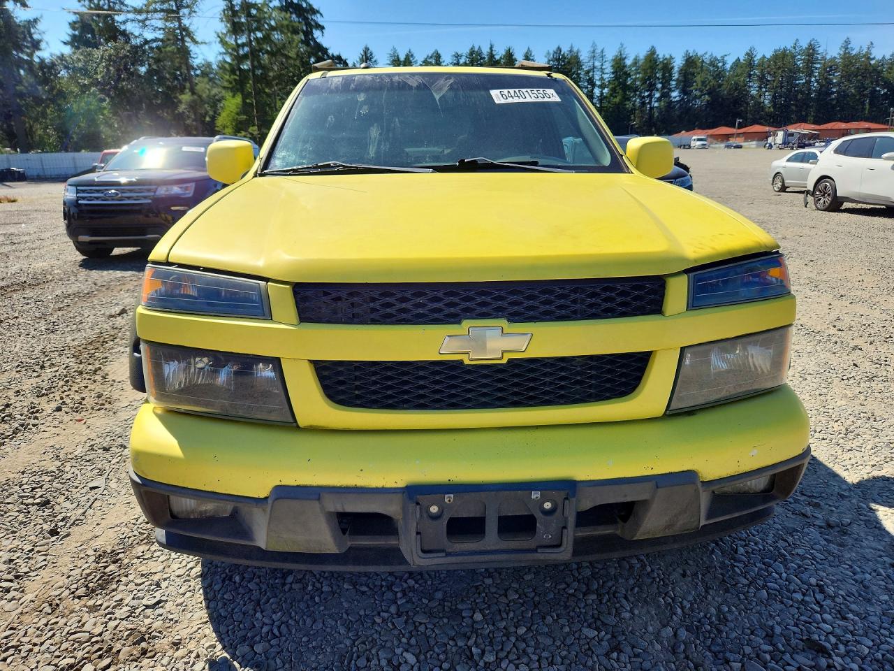 2012 Chevrolet Colorado Lt Yellow vin: 1GCDSCF91C8151065