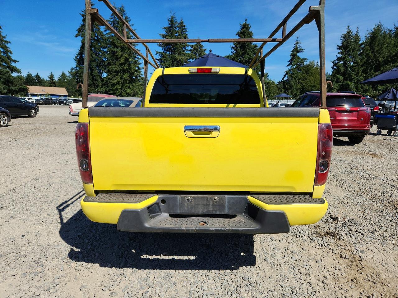 2012 Chevrolet Colorado Lt Yellow vin: 1GCDSCF91C8151065
