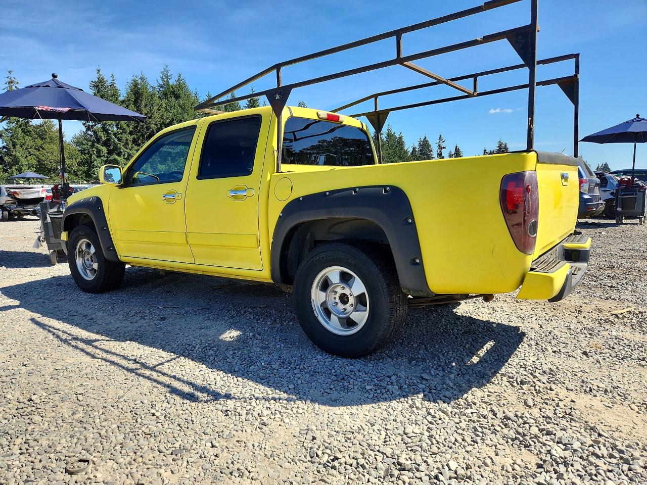 2012 Chevrolet Colorado Lt Yellow vin: 1GCDSCF91C8151065