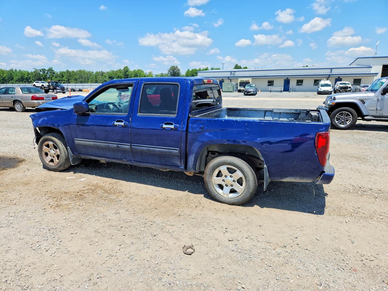 2011 Chevrolet Colorado Lt Blue vin: 1GCDSCF94B8121668