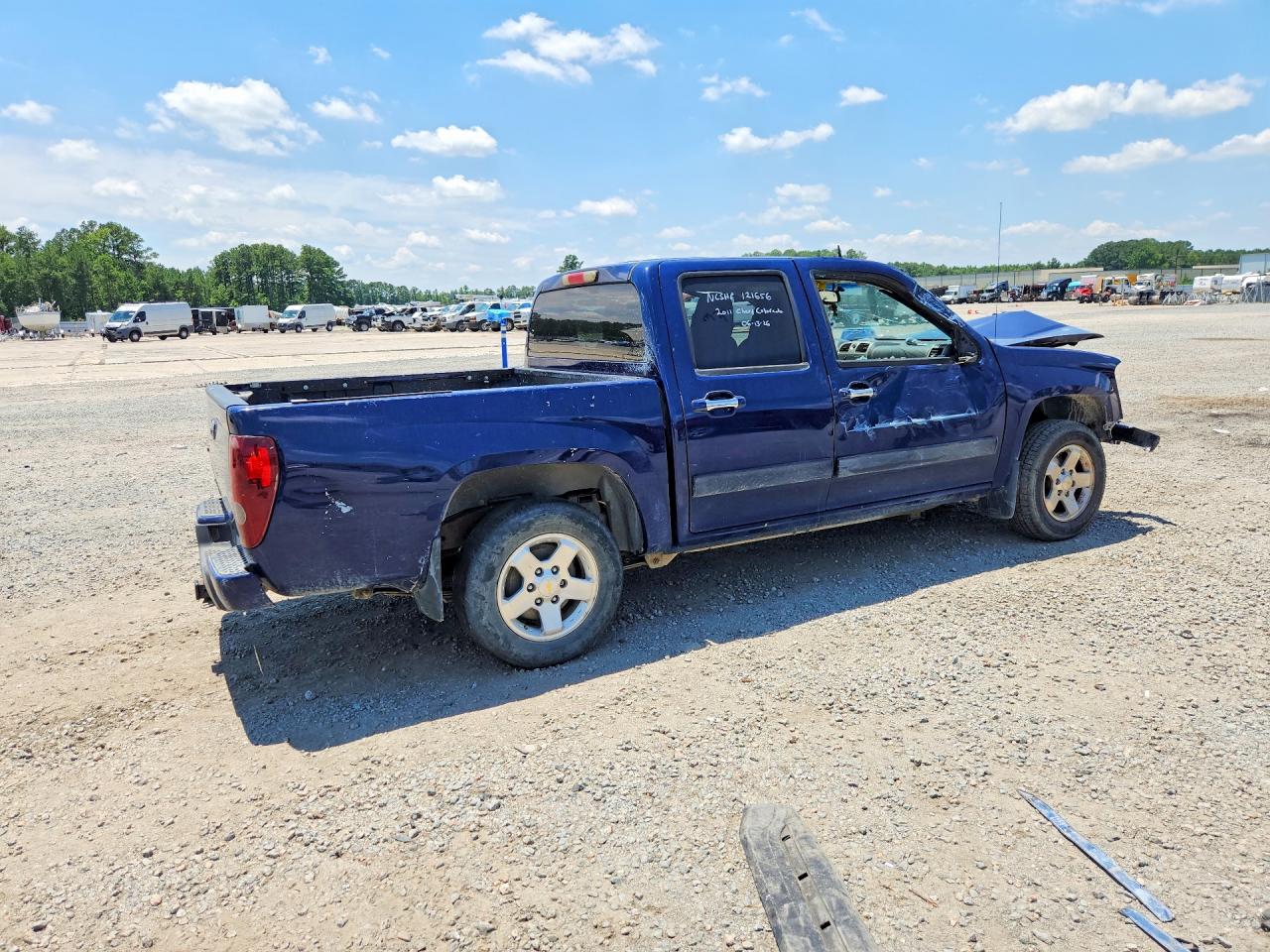 2011 Chevrolet Colorado Lt Blue vin: 1GCDSCF94B8121668