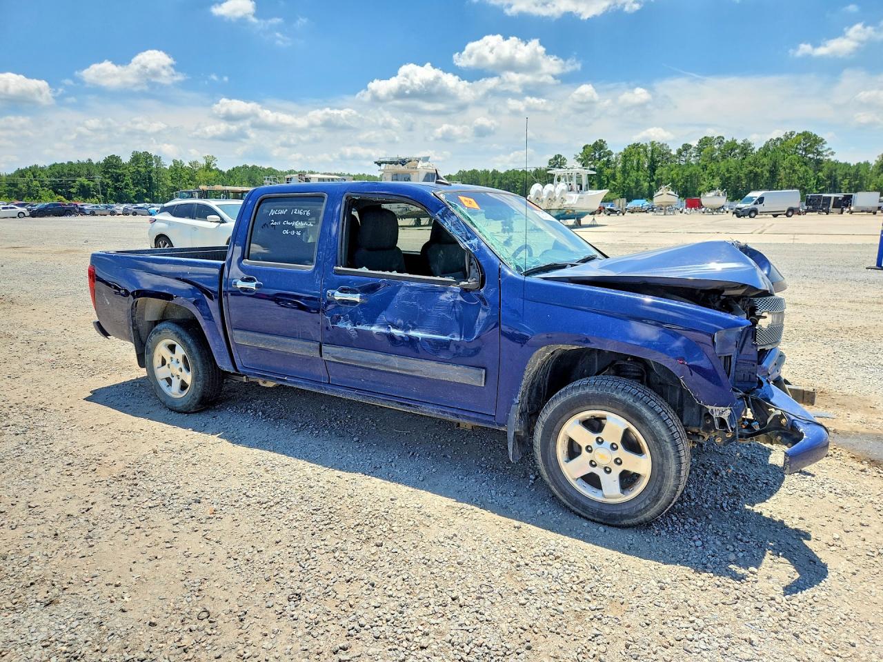 2011 Chevrolet Colorado Lt Blue vin: 1GCDSCF94B8121668