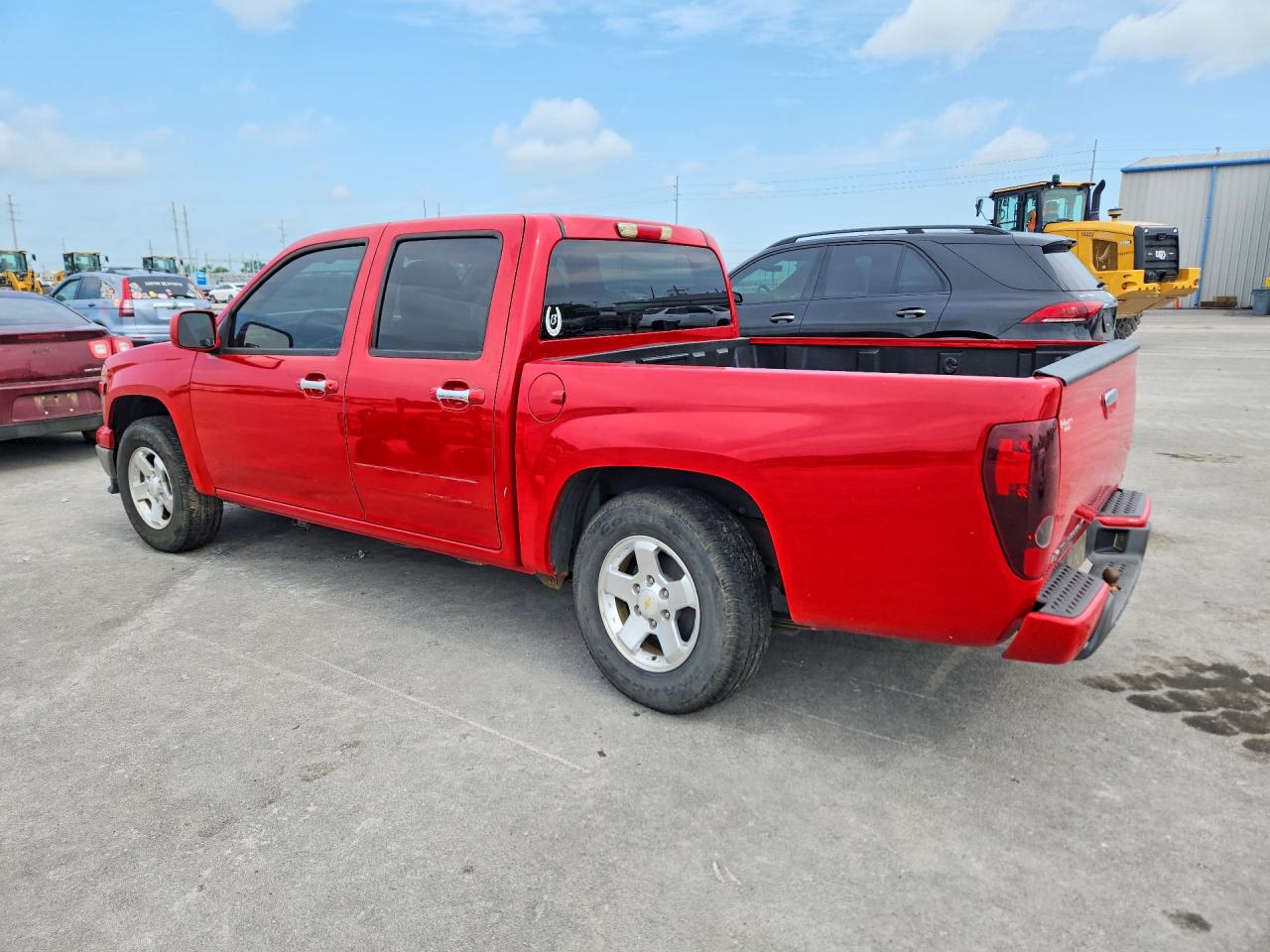 2012 Chevrolet Colorado Lt Red vin: 1GCDSCF95C8108235