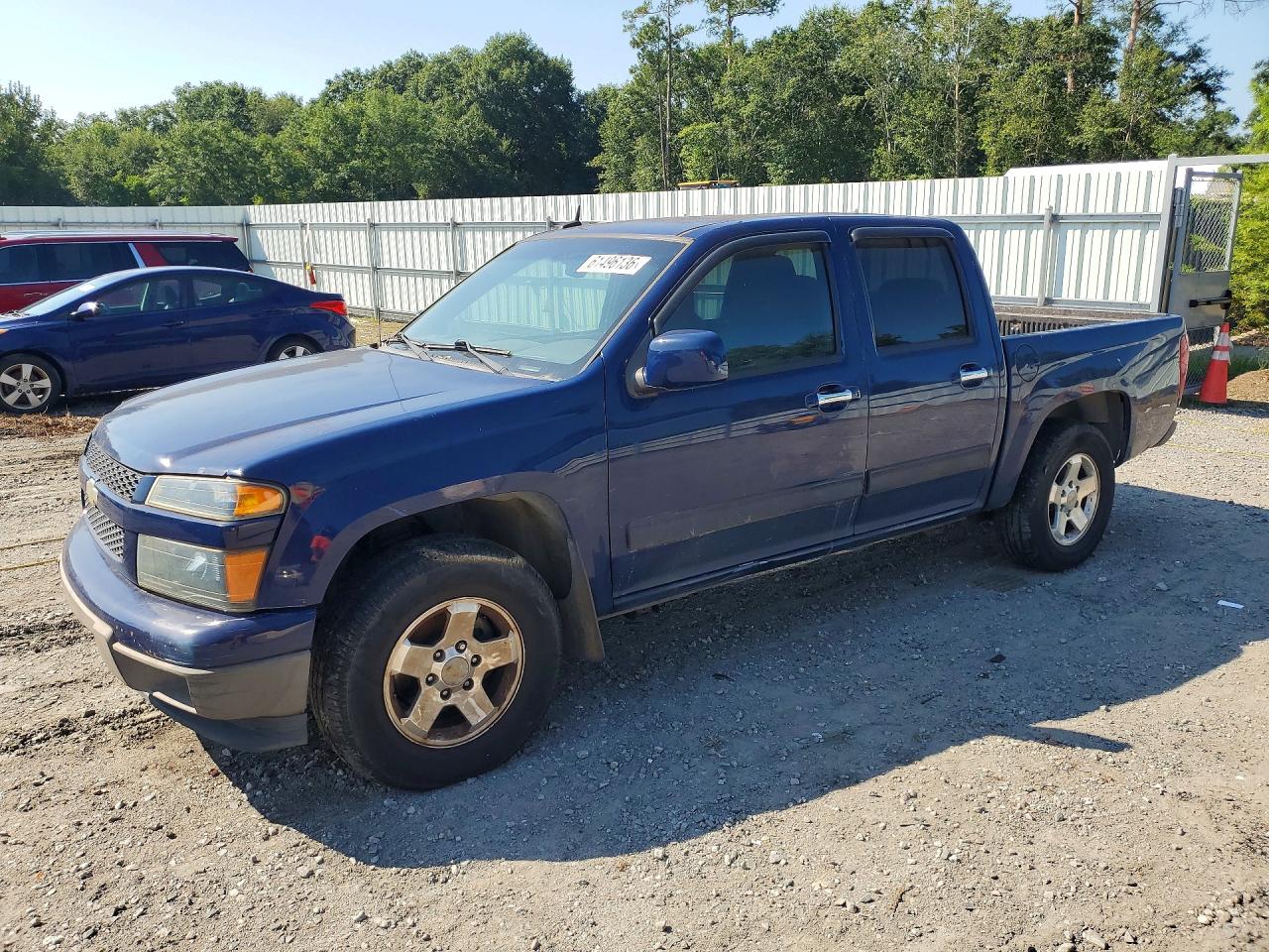 2012 Chevrolet Colorado Lt Blue vin: 1GCDSCF95C8117775