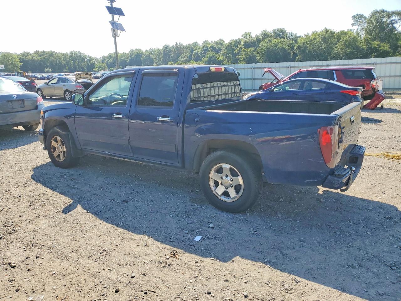 2012 Chevrolet Colorado Lt Blue vin: 1GCDSCF95C8117775