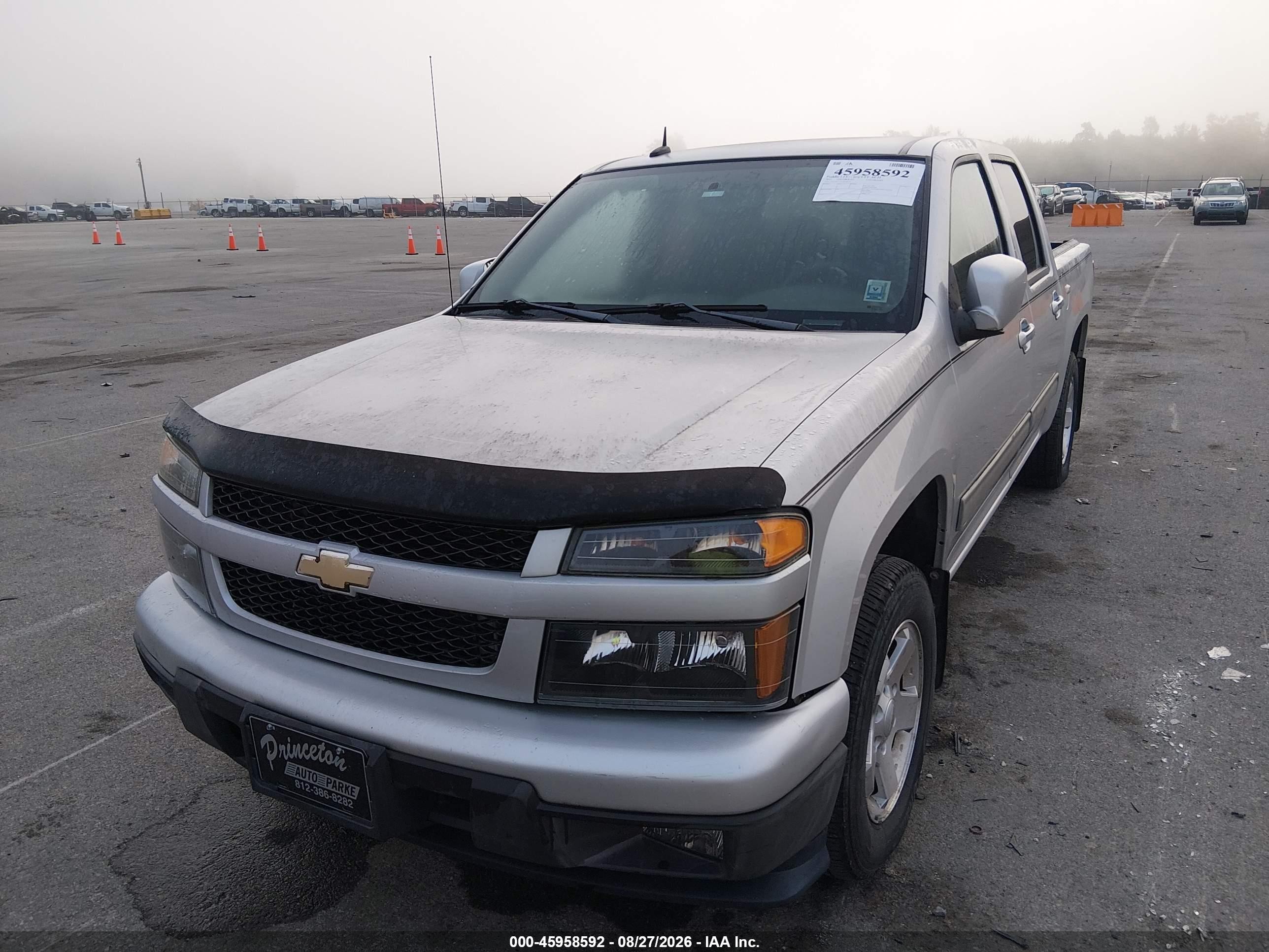 2012 Chevrolet Colorado Lt W/1lt Серебряный vin: 1GCDSCF95C8138528