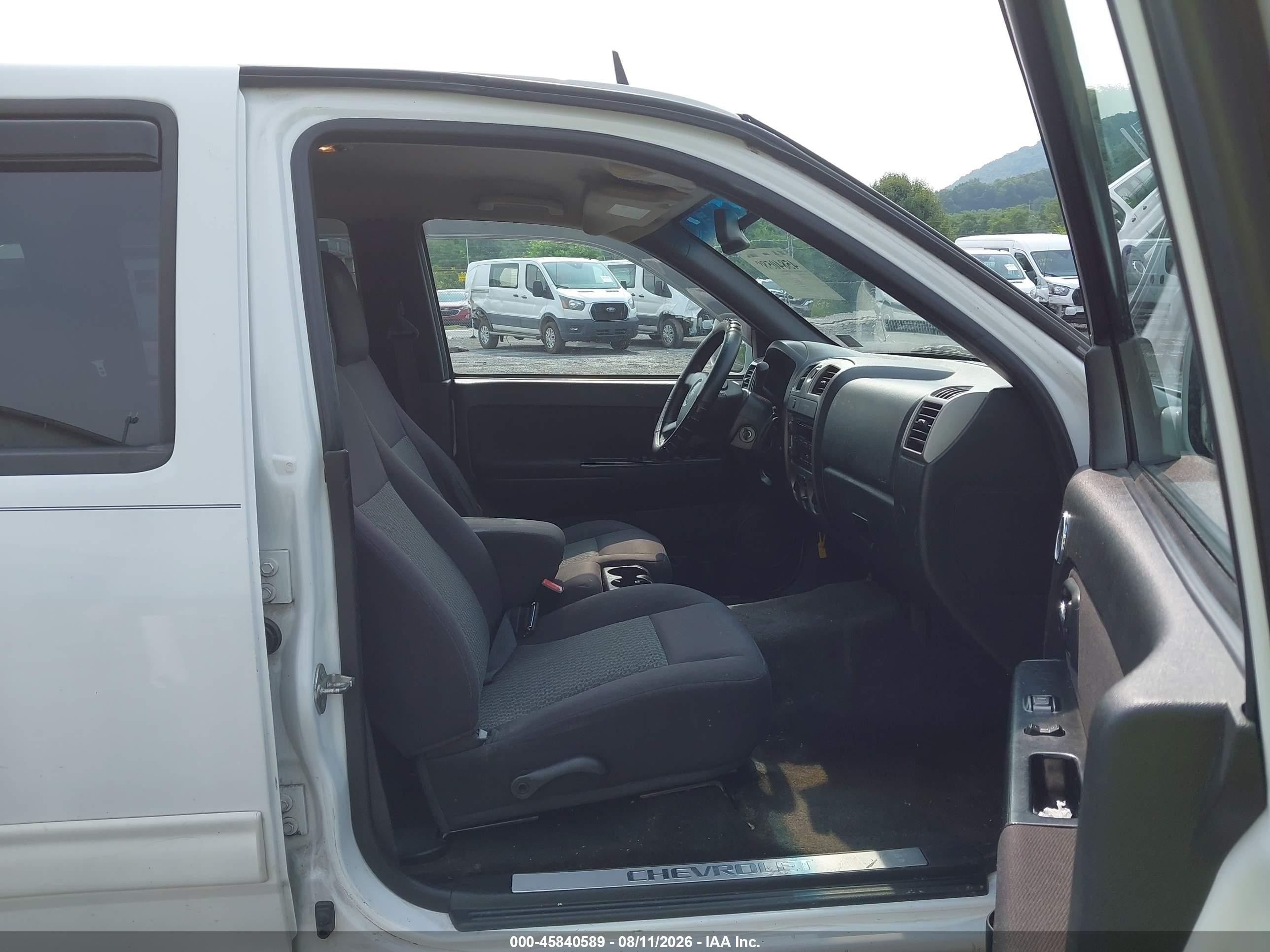 2012 Chevrolet Colorado Lt W/1lt White vin: 1GCDSCF95C8160643