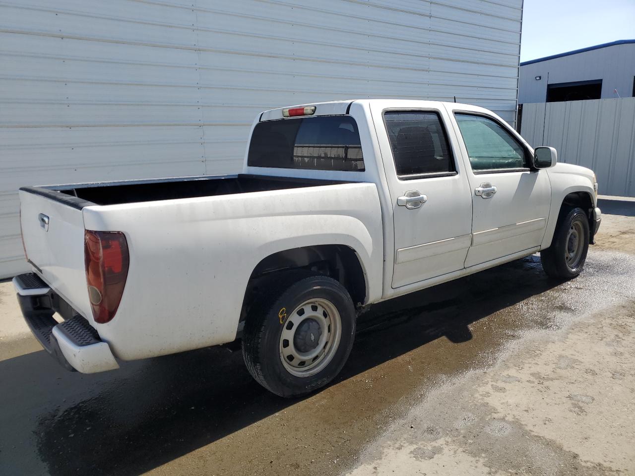 2011 Chevrolet Colorado Lt Белый vin: 1GCDSCF97B8107618 Damage: Right Bed Side, Dent(S) W/ Paint Dmg, 3 To 4 Inches