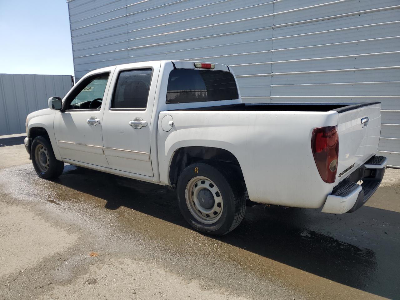 2011 Chevrolet Colorado Lt Белый vin: 1GCDSCF97B8107618 Damage: Left Bed Side, Dent(S) W/ Paint Dmg, 8 To 9 Inches