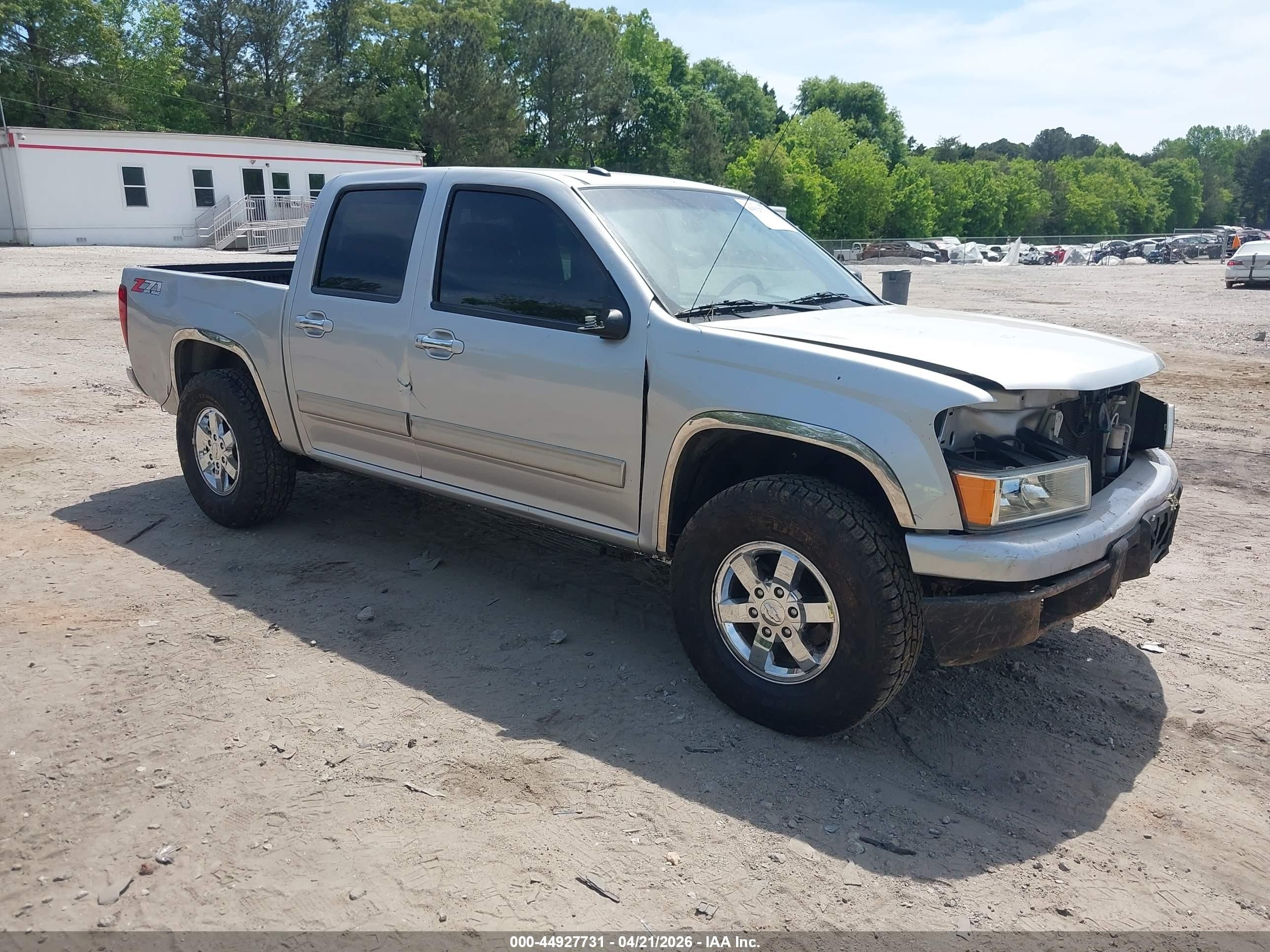 2012 Chevrolet Colorado 1lt Silver vin: 1GCDSCF98C8126955