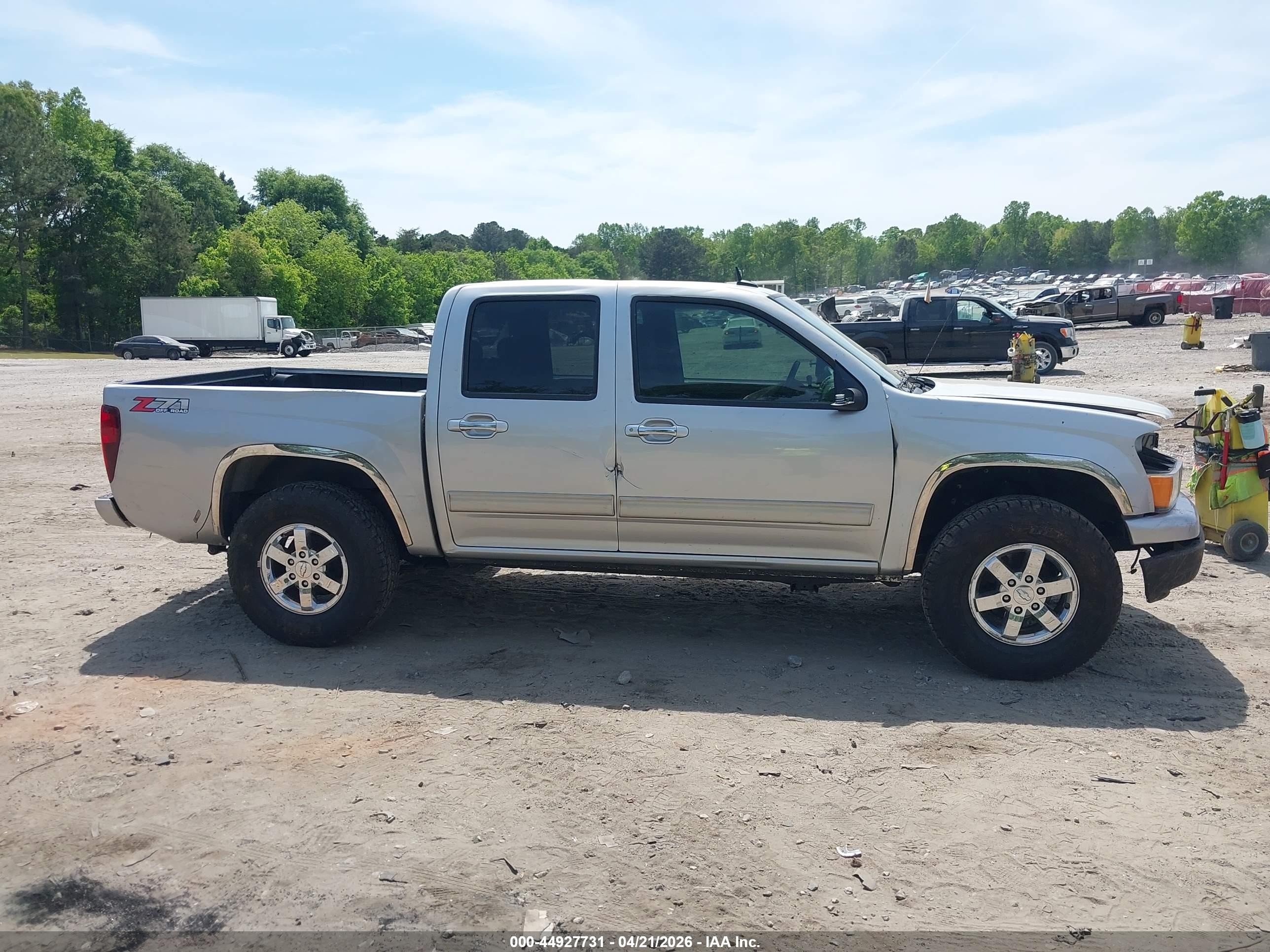 2012 Chevrolet Colorado 1lt Silver vin: 1GCDSCF98C8126955