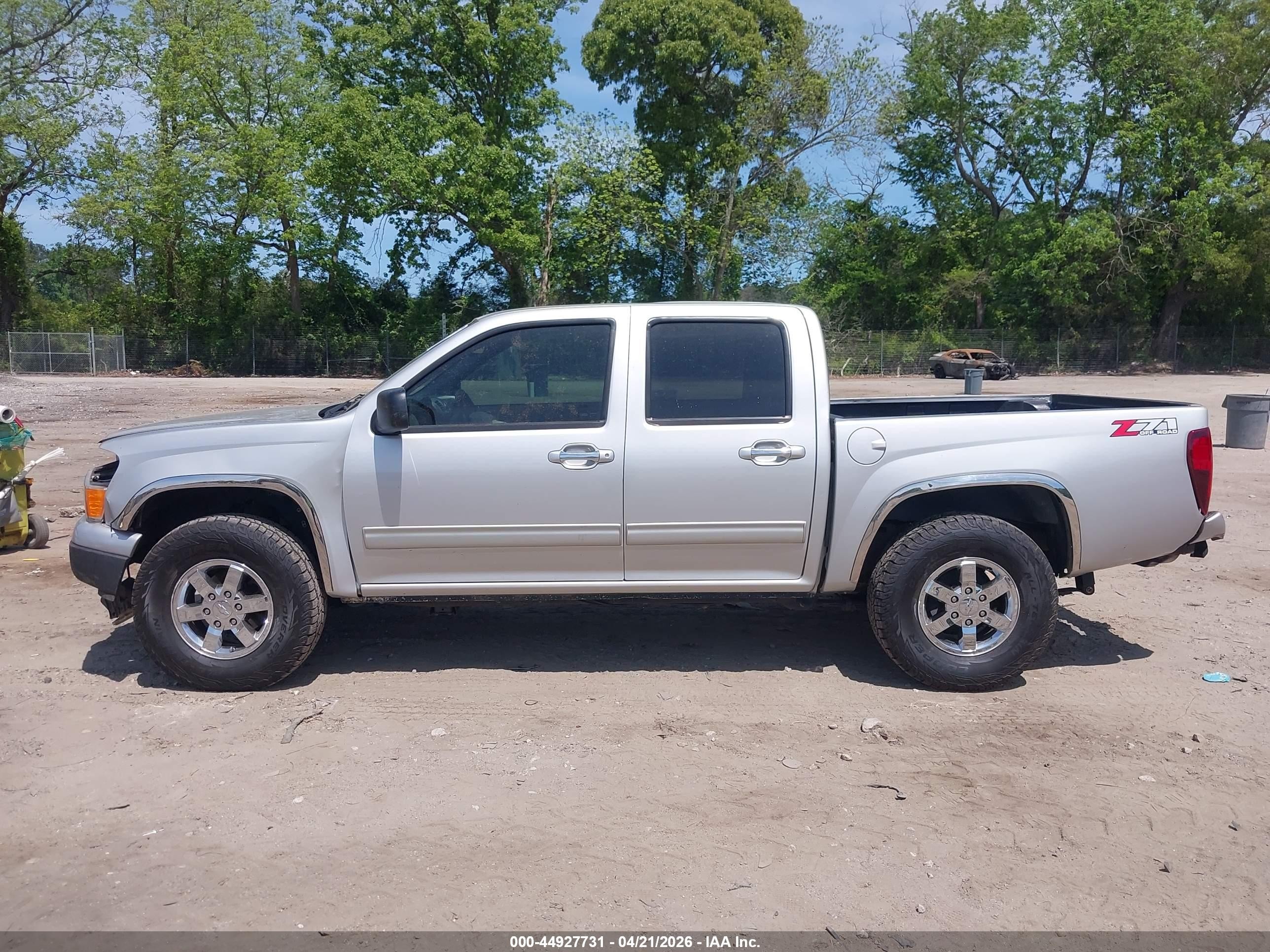 2012 Chevrolet Colorado 1lt Silver vin: 1GCDSCF98C8126955