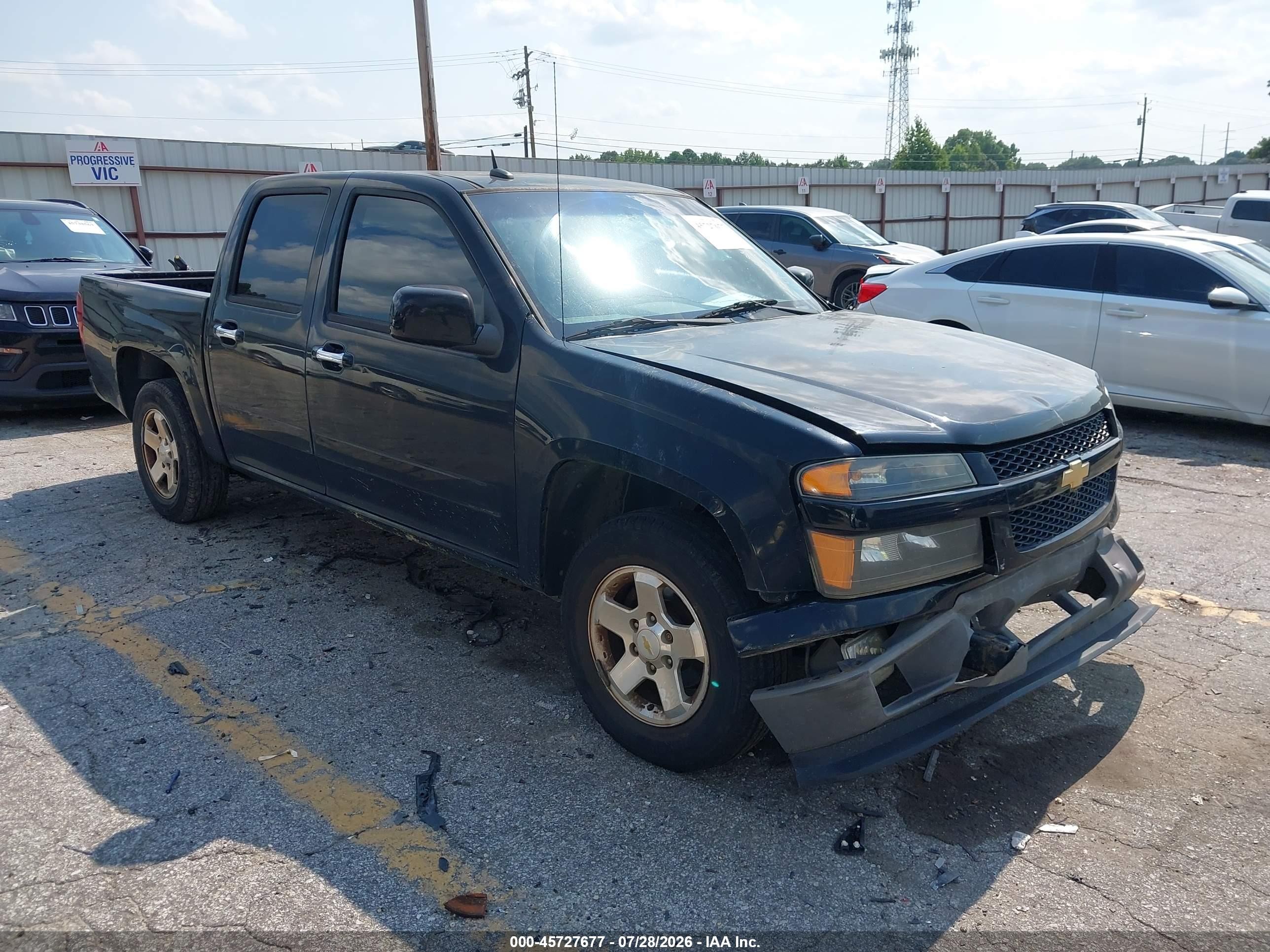 2012 Chevrolet Colorado Lt W/1lt Black vin: 1GCDSCF9XC8166809