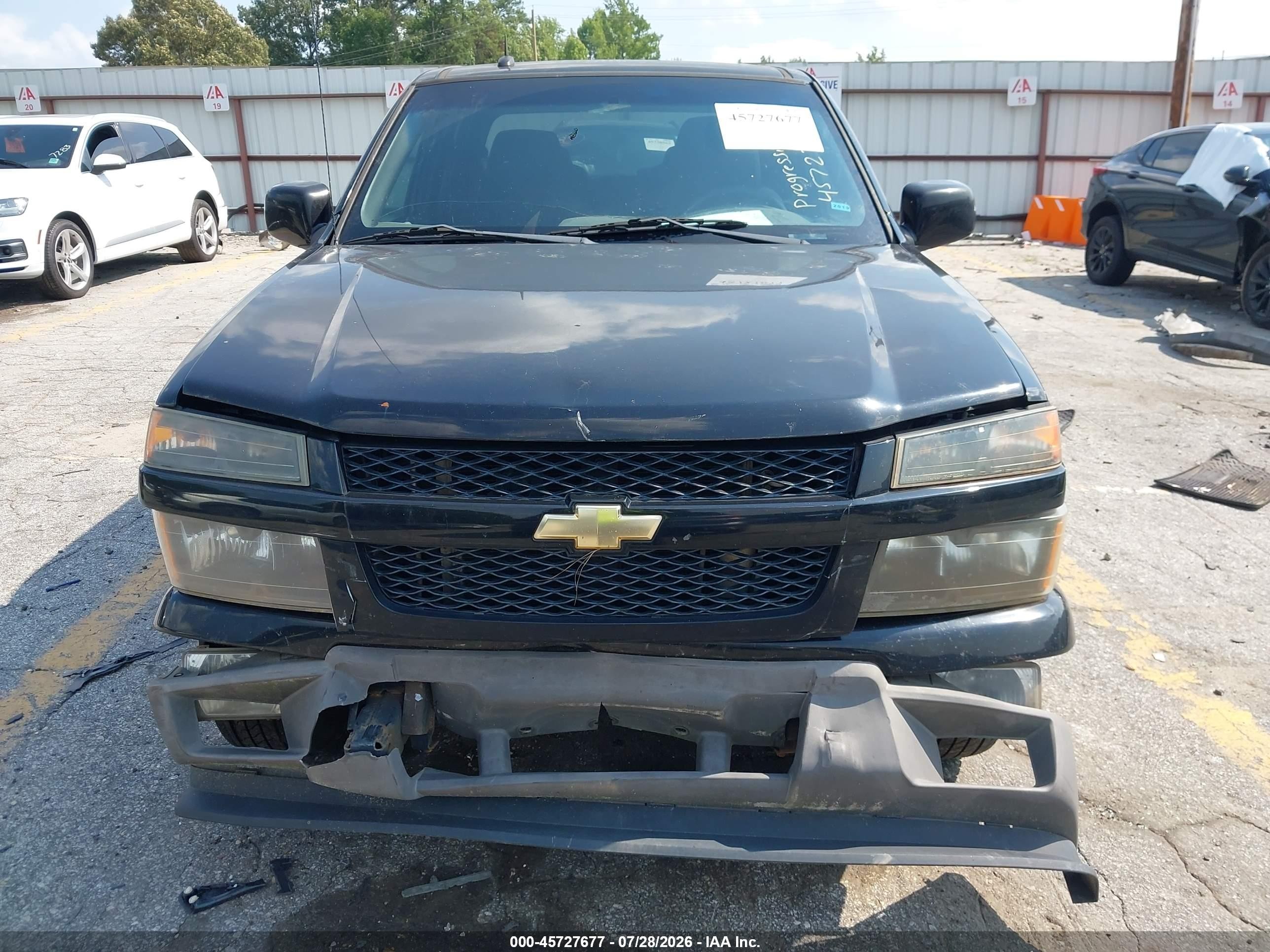 2012 Chevrolet Colorado Lt W/1lt Black vin: 1GCDSCF9XC8166809