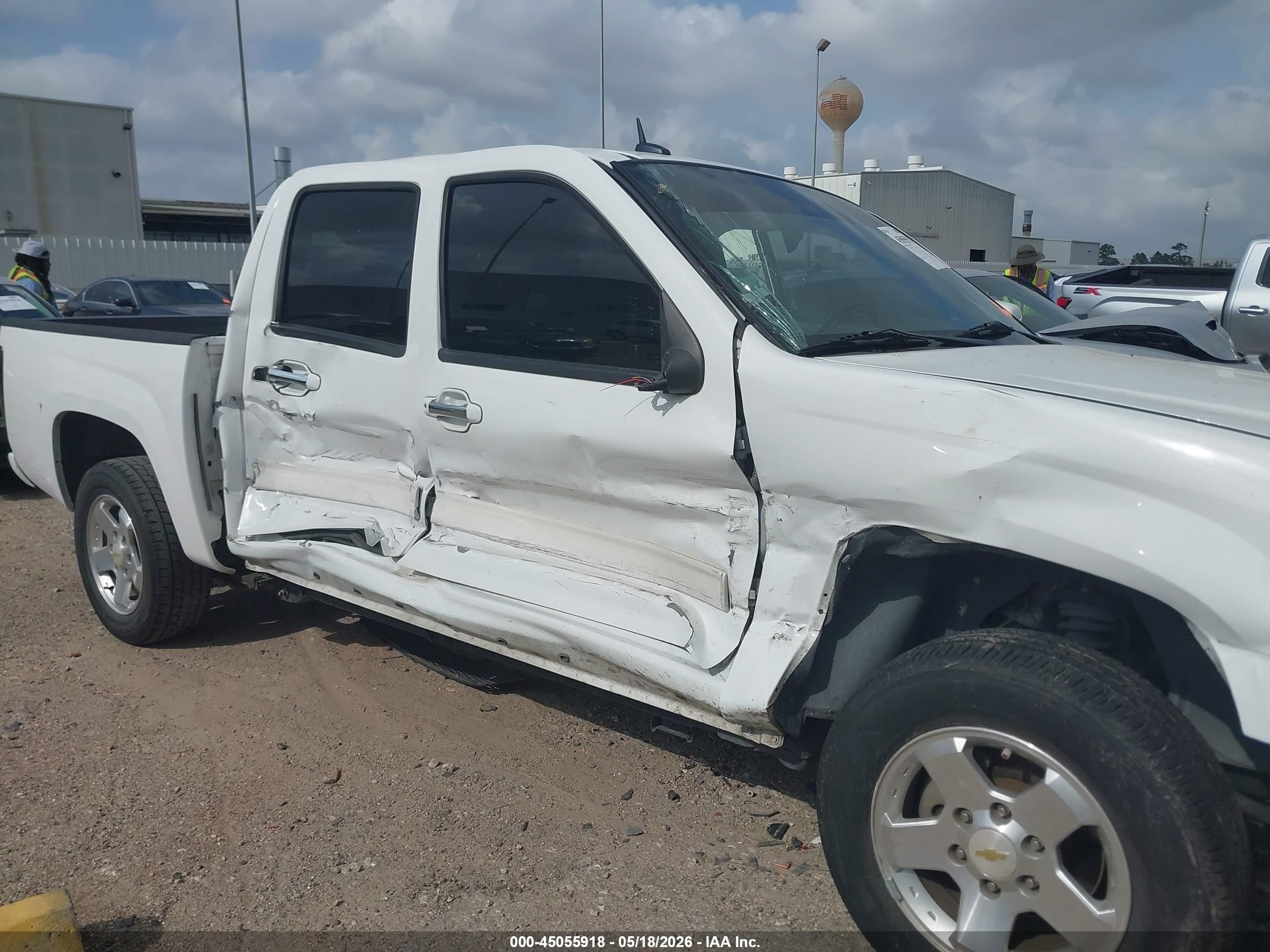 2012 Chevrolet Colorado 1lt White vin: 1GCDSCFE0C8102131