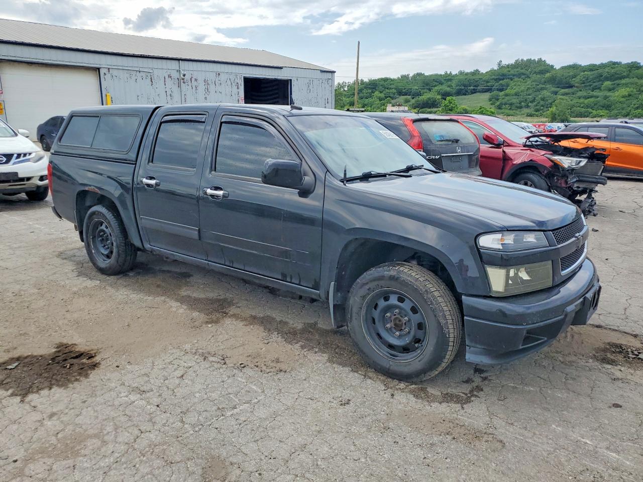 2012 Chevrolet Colorado Lt Black vin: 1GCDSCFE4C8162719