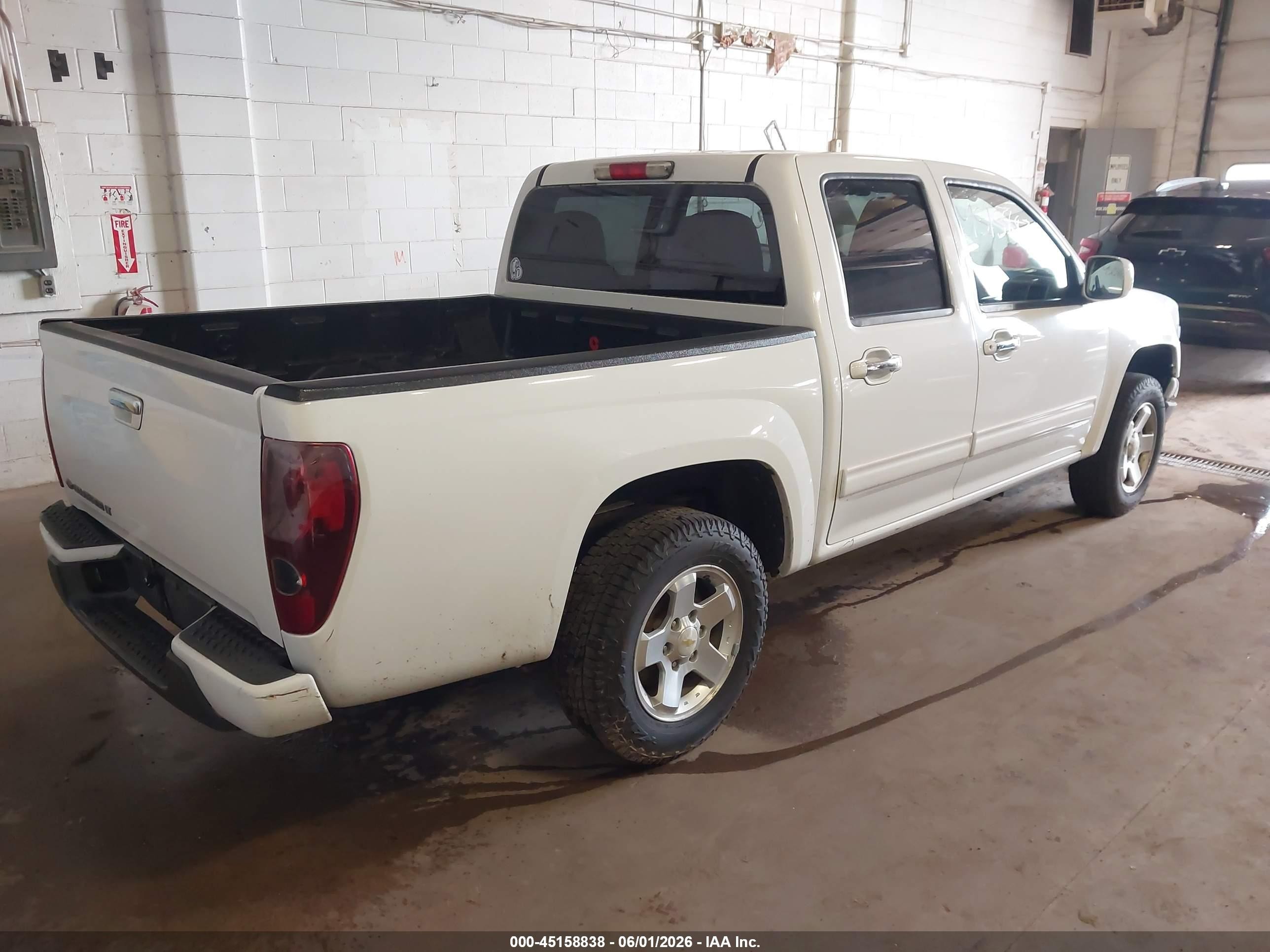 2011 Chevrolet Colorado 1lt Белый vin: 1GCDSCFE6B8125721