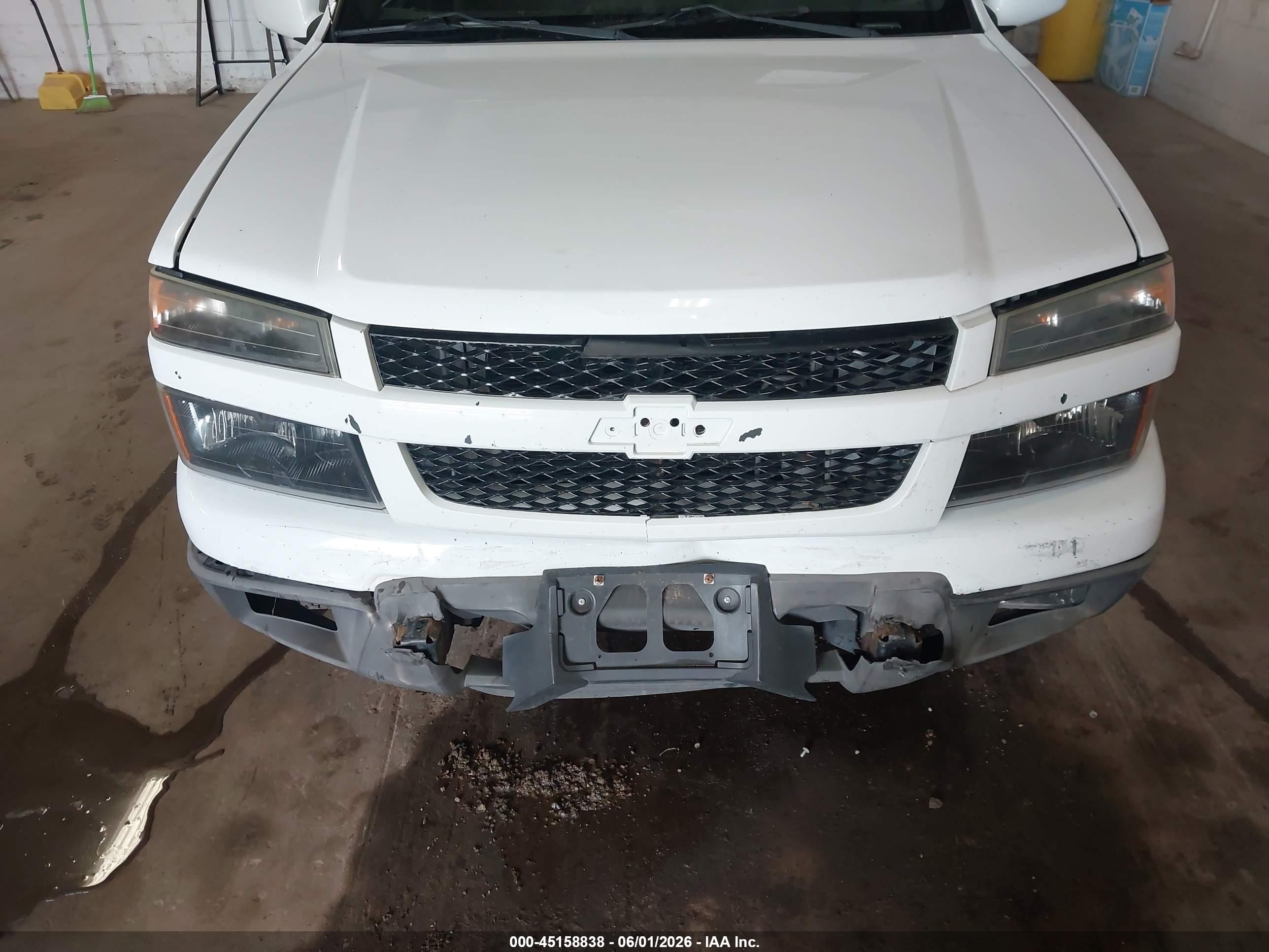 2011 Chevrolet Colorado 1lt Белый vin: 1GCDSCFE6B8125721