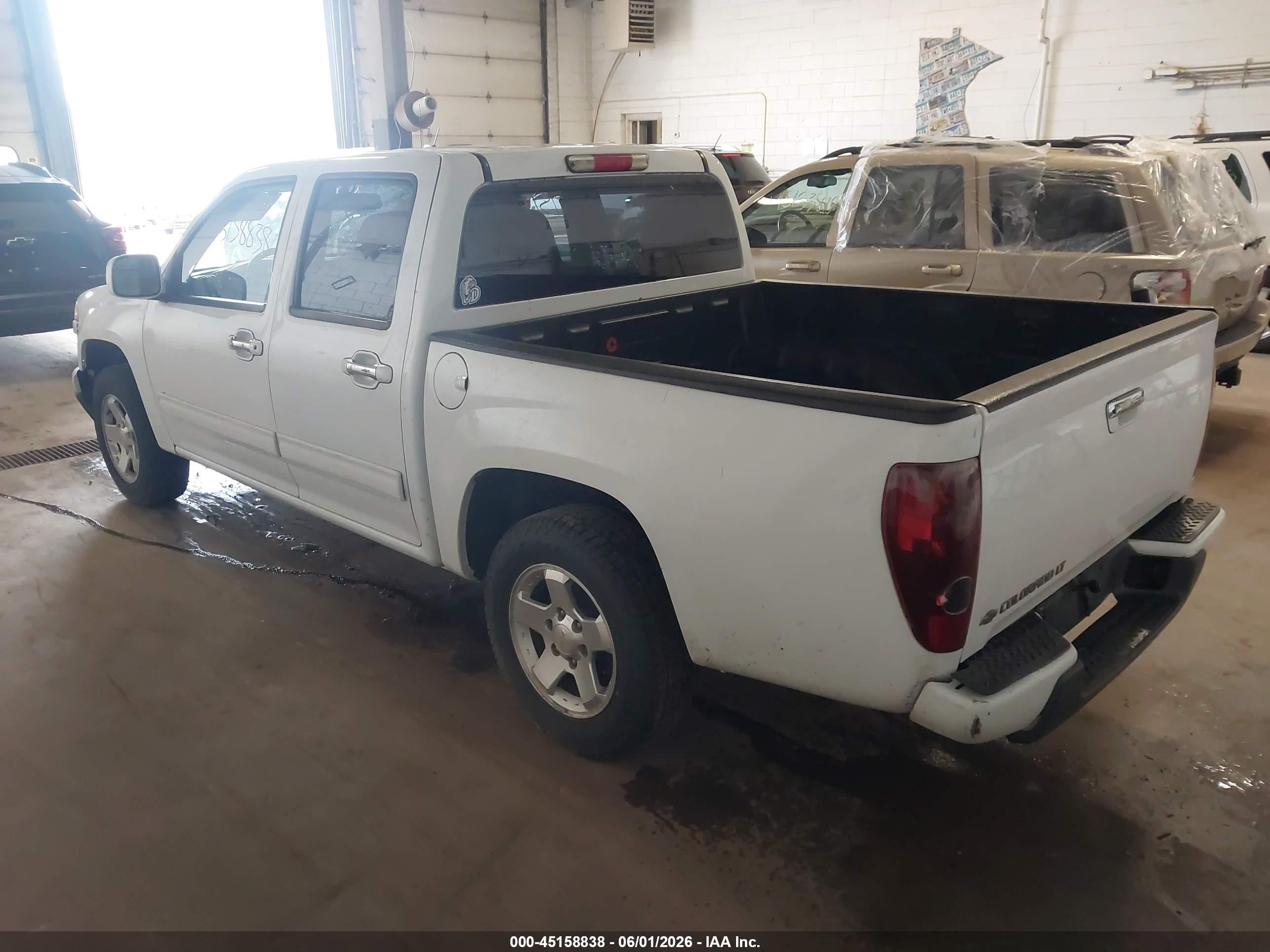 2011 Chevrolet Colorado 1lt Белый vin: 1GCDSCFE6B8125721
