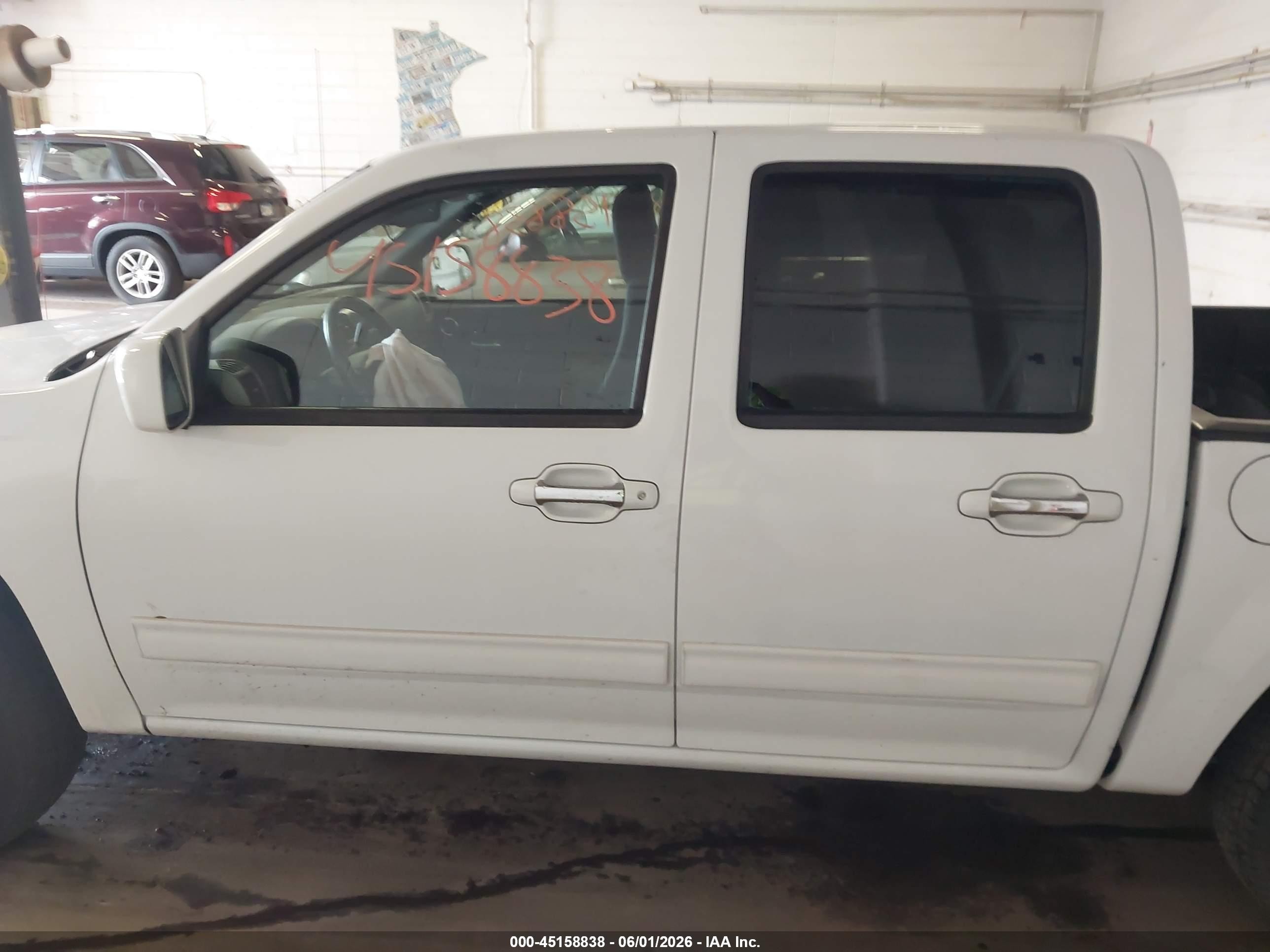 2011 Chevrolet Colorado 1lt Белый vin: 1GCDSCFE6B8125721