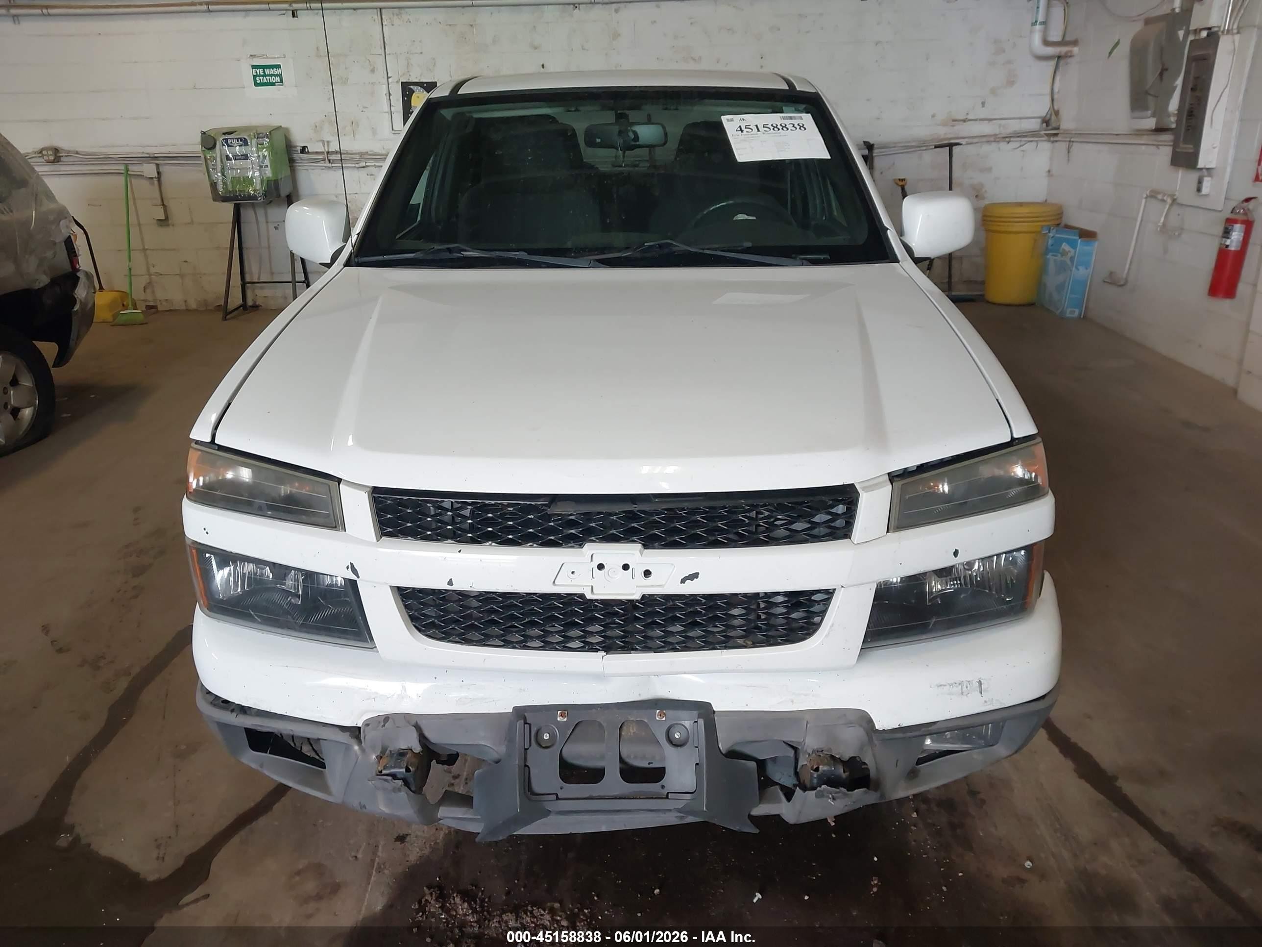 2011 Chevrolet Colorado 1lt Белый vin: 1GCDSCFE6B8125721