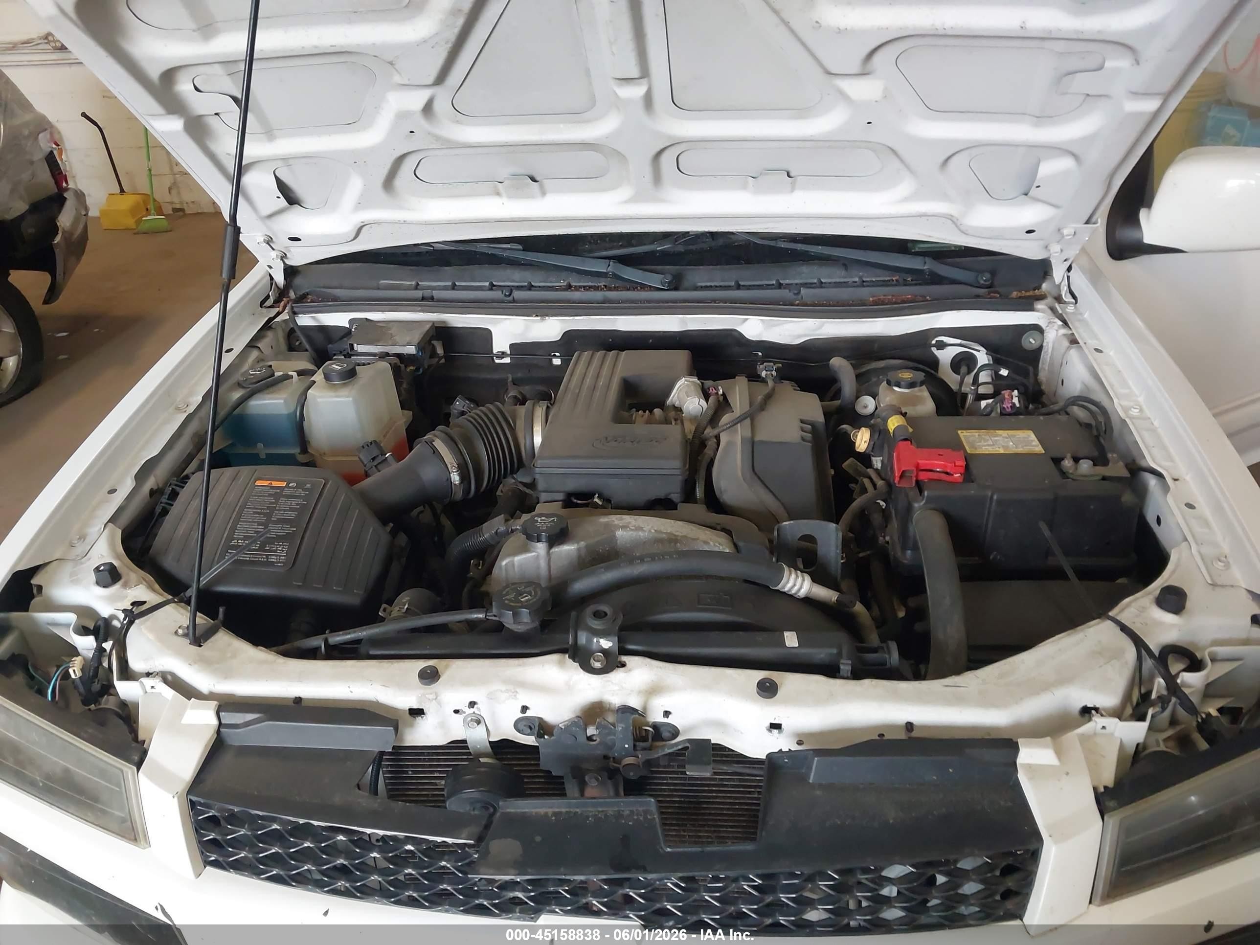 2011 Chevrolet Colorado 1lt Белый vin: 1GCDSCFE6B8125721