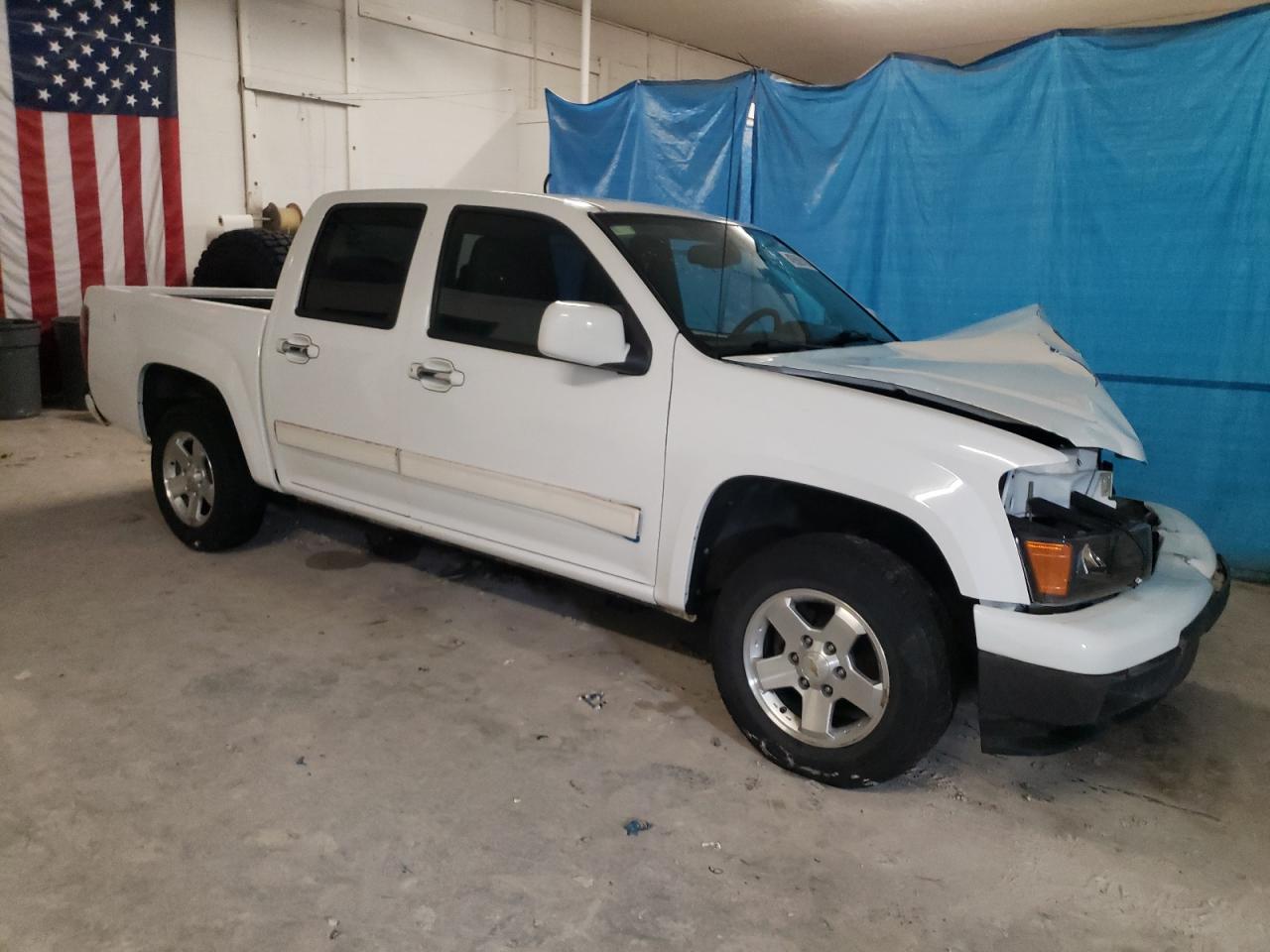 2012 Chevrolet Colorado Lt White vin: 1GCDSCFE6C8170529