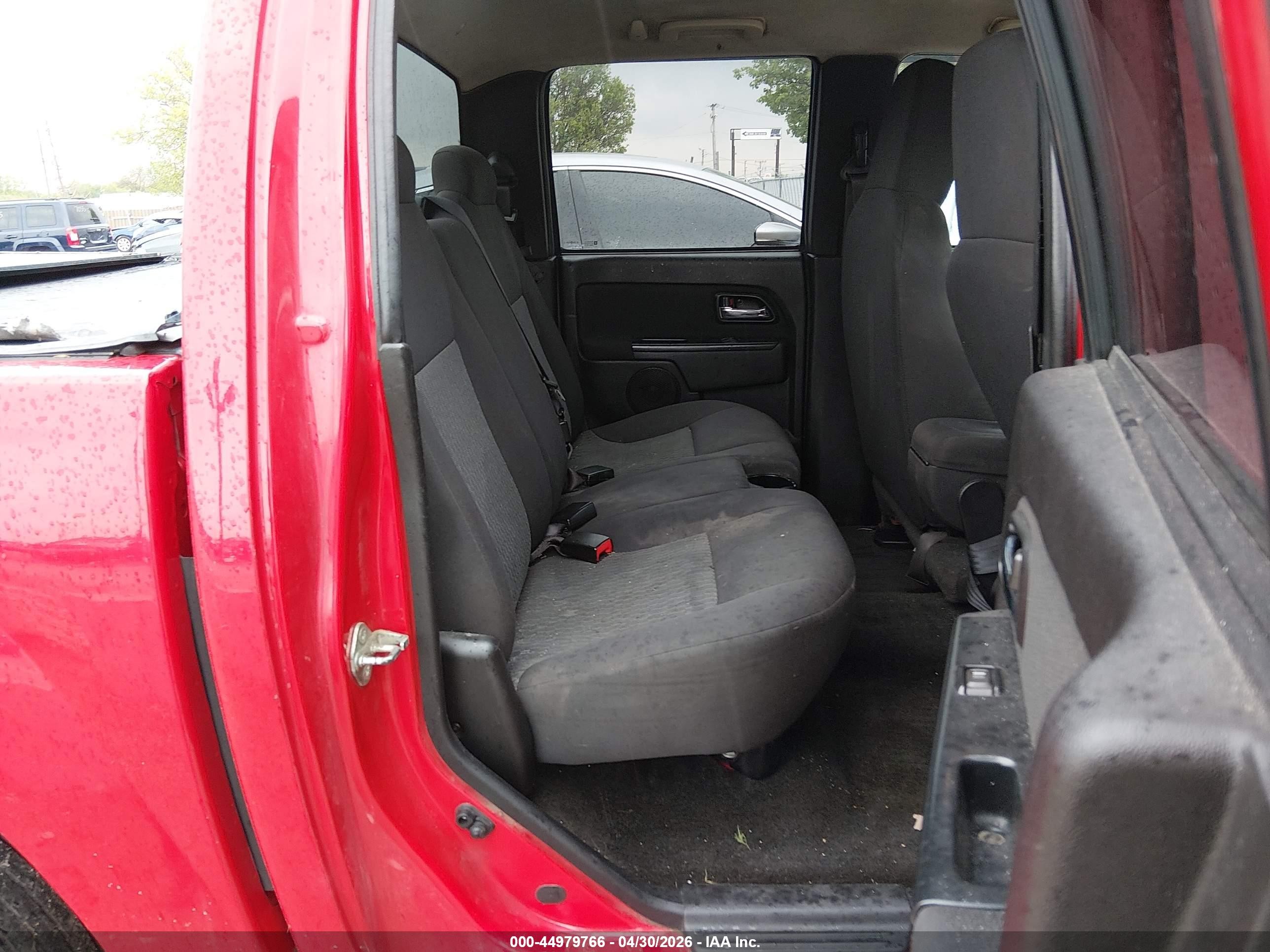 2012 Chevrolet Colorado 1lt Red vin: 1GCDSCFE7C8104149