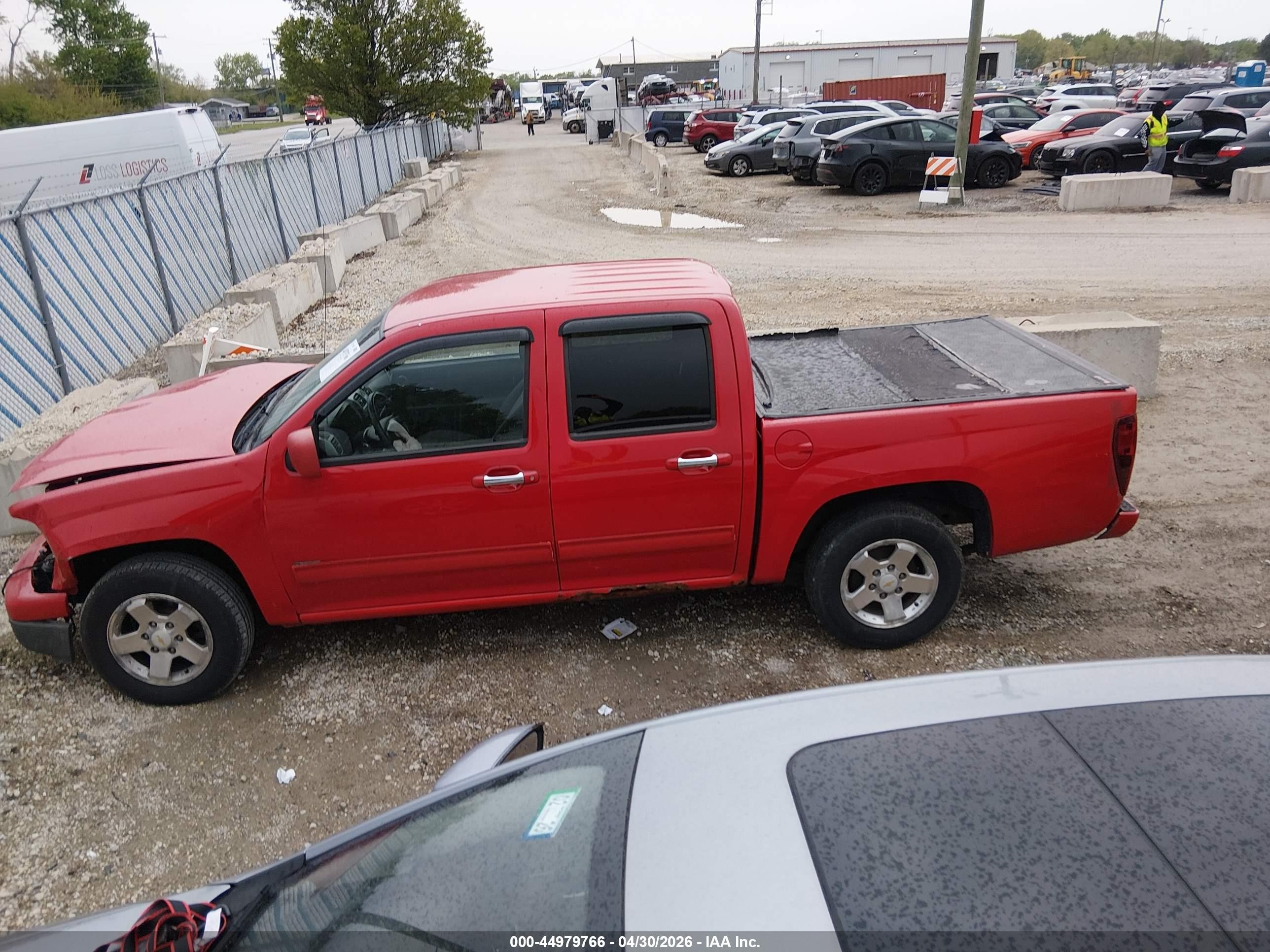 2012 Chevrolet Colorado 1lt Red vin: 1GCDSCFE7C8104149