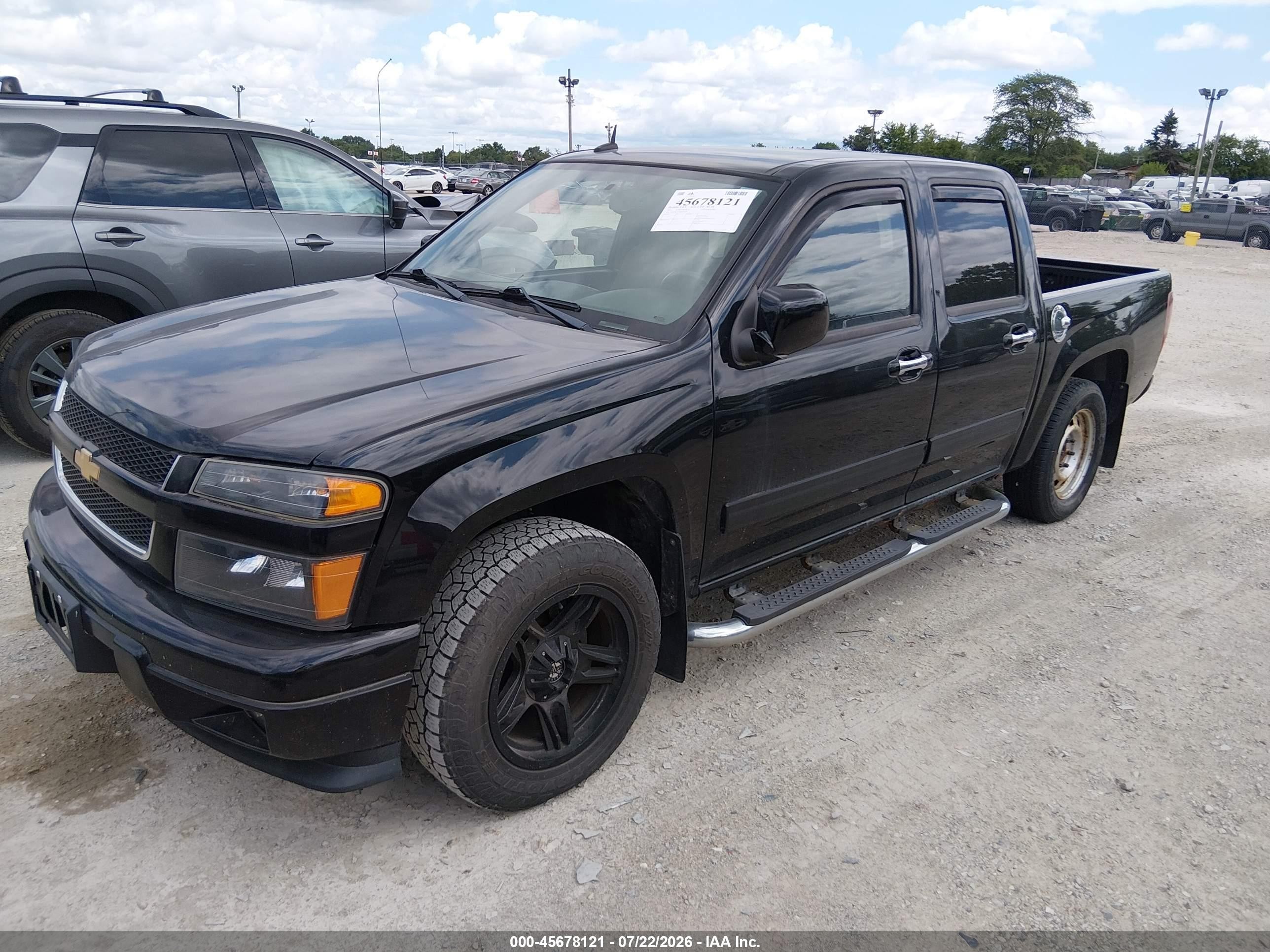 2011 Chevrolet Colorado 1lt Black vin: 1GCDSCFE9B8140584