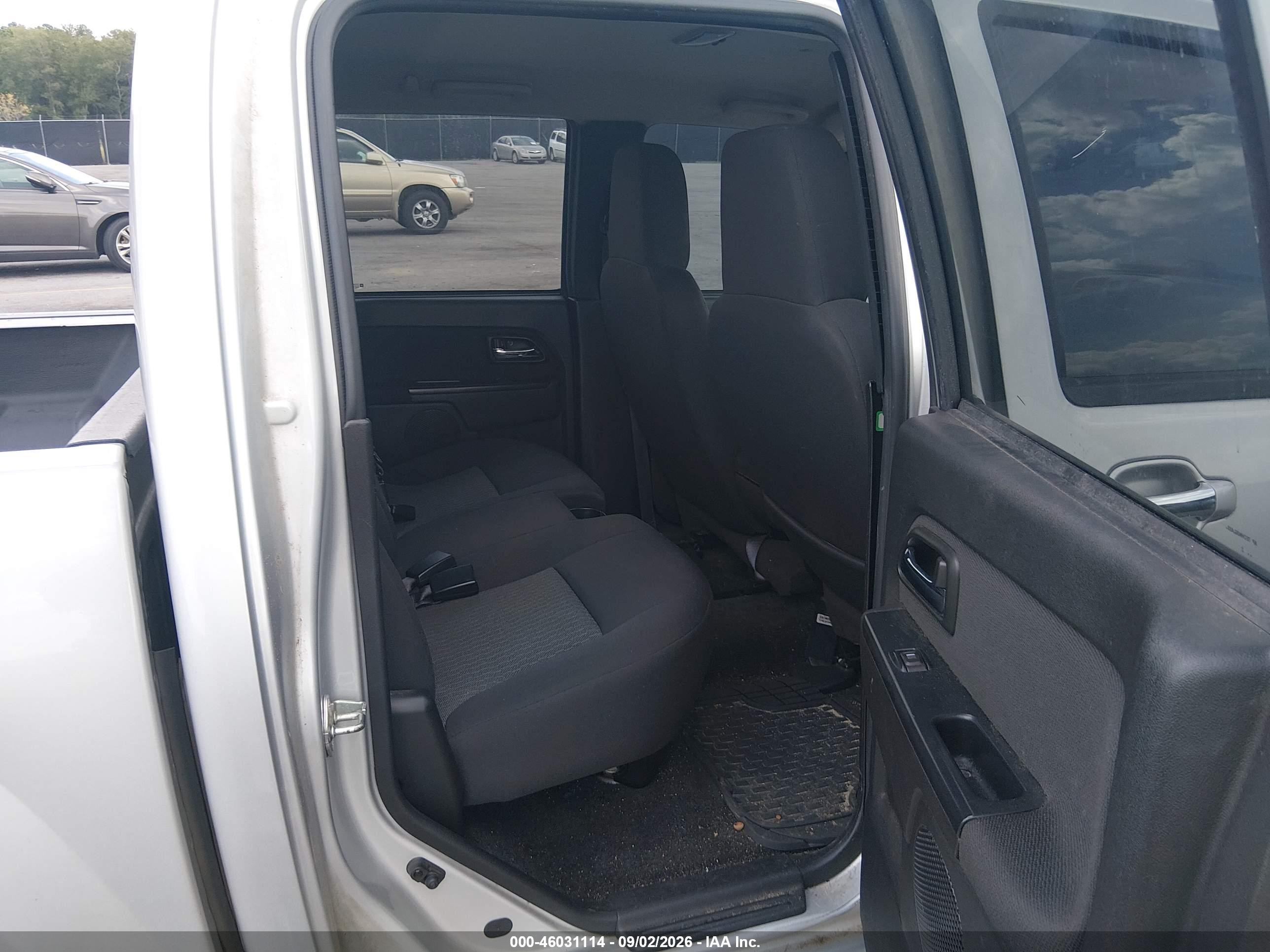 2012 Chevrolet Colorado Lt W/1lt Silver vin: 1GCDSCFE9C8164207