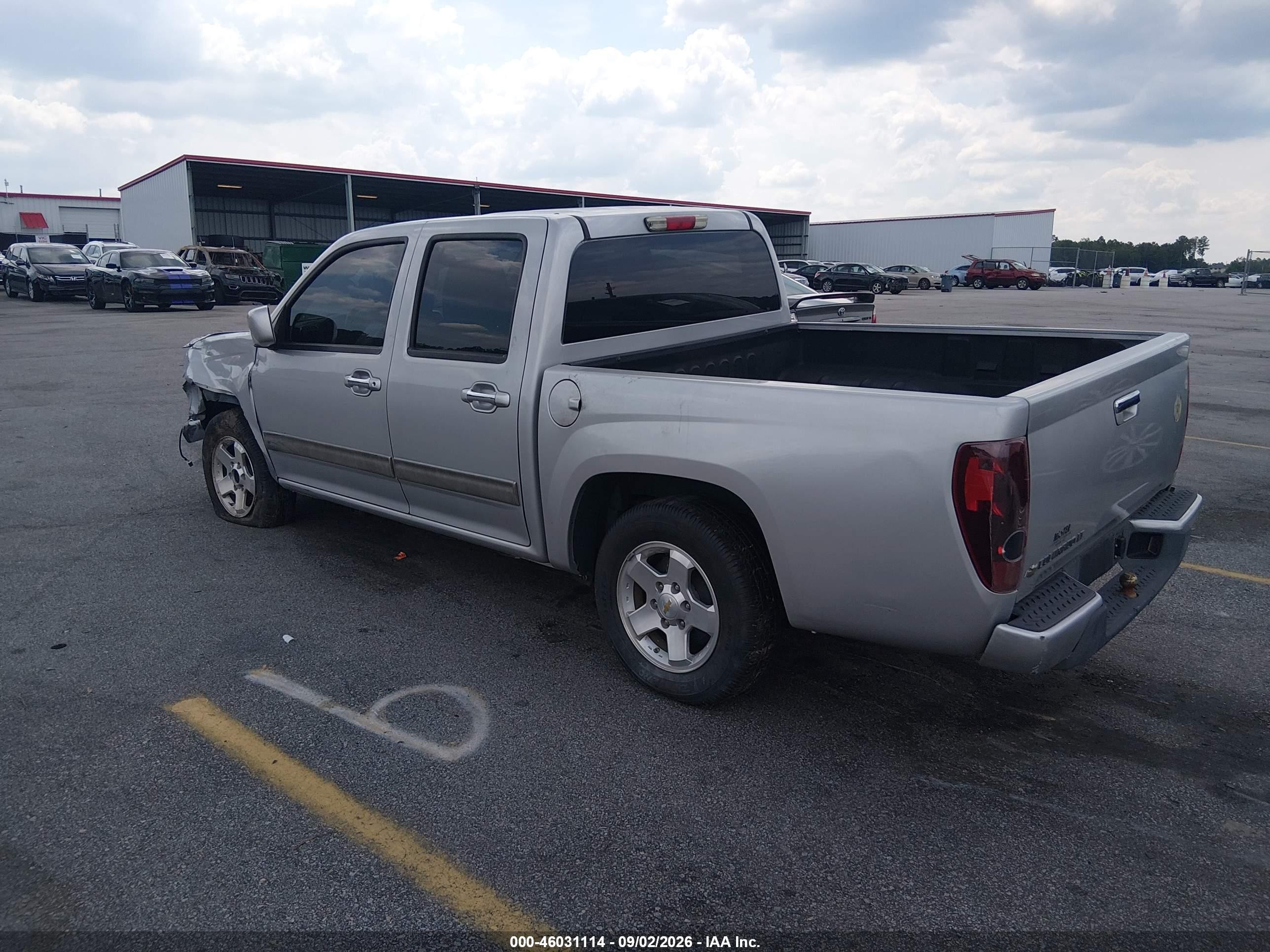 2012 Chevrolet Colorado Lt W/1lt Silver vin: 1GCDSCFE9C8164207