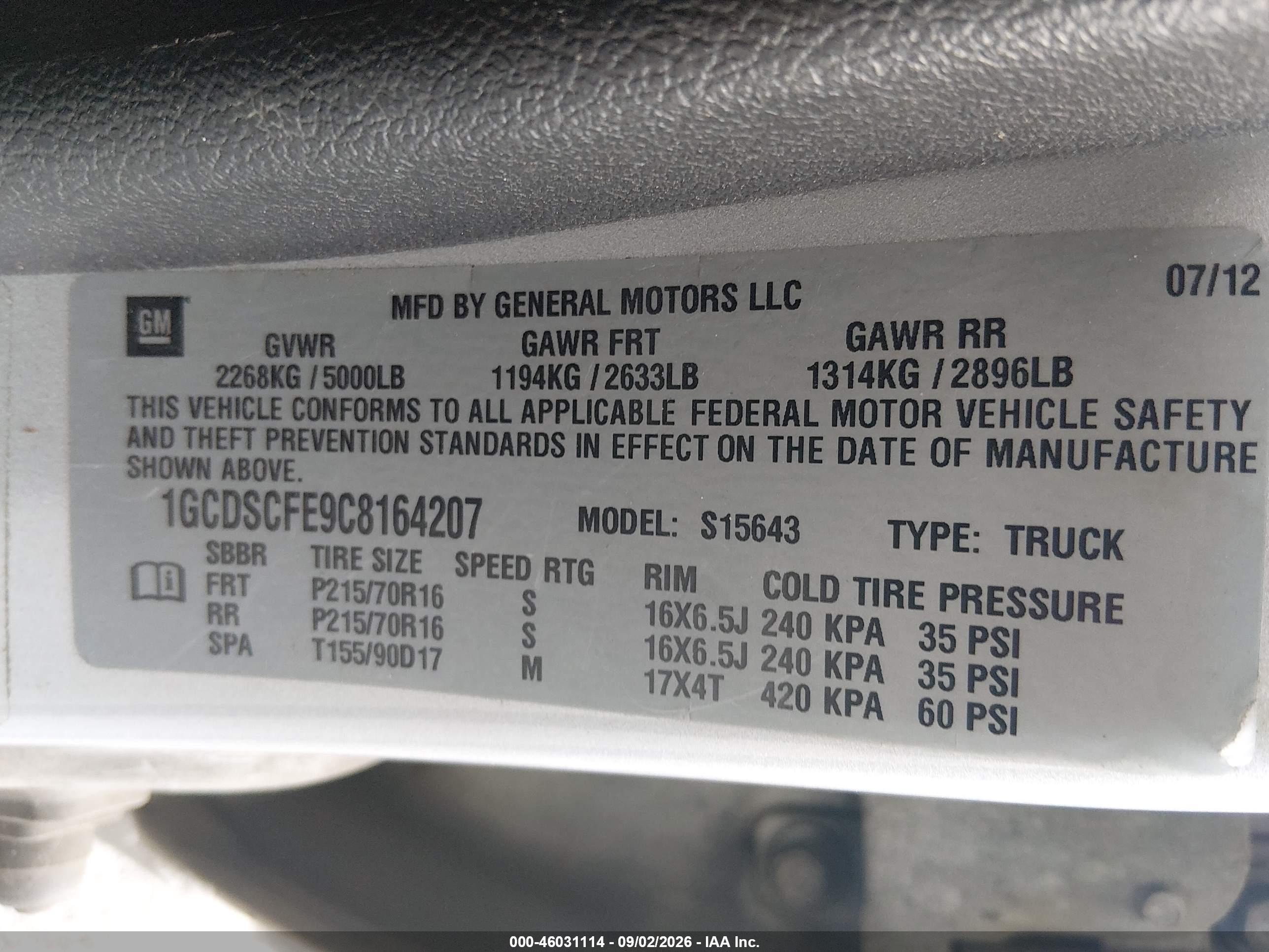 2012 Chevrolet Colorado Lt W/1lt Silver vin: 1GCDSCFE9C8164207