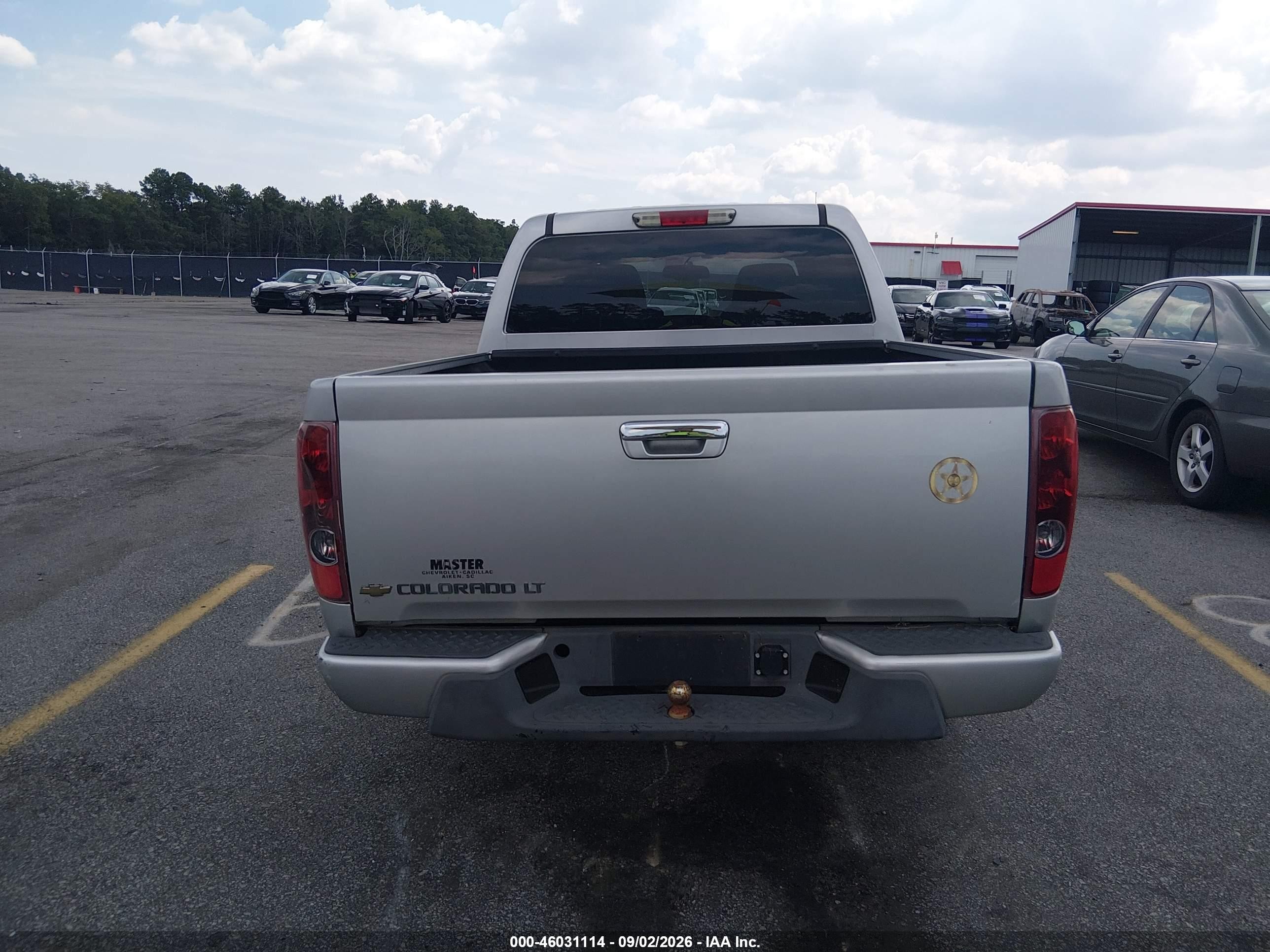2012 Chevrolet Colorado Lt W/1lt Silver vin: 1GCDSCFE9C8164207