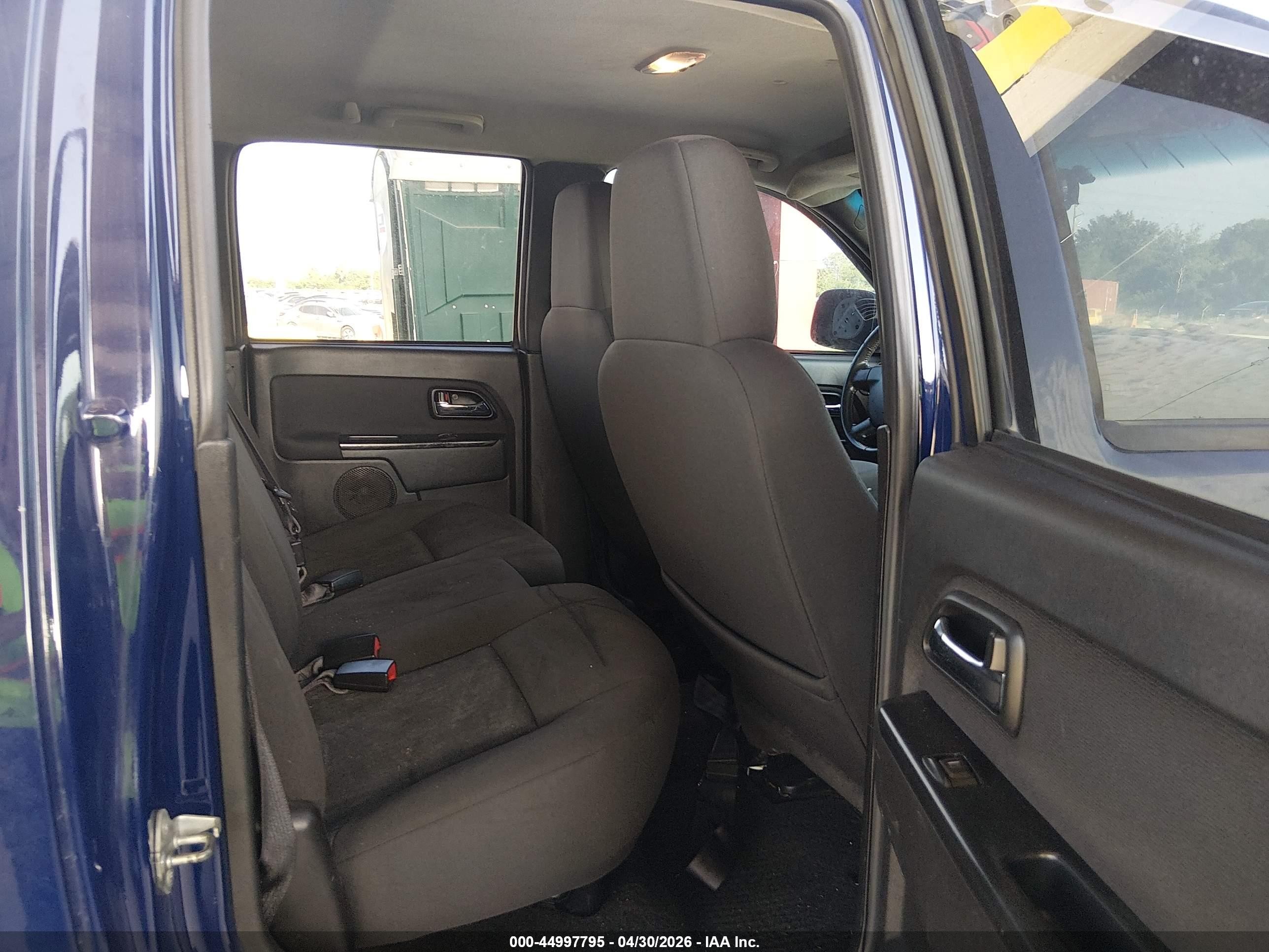 2012 Chevrolet Colorado 1lt Blue vin: 1GCDSCFEXC8153765