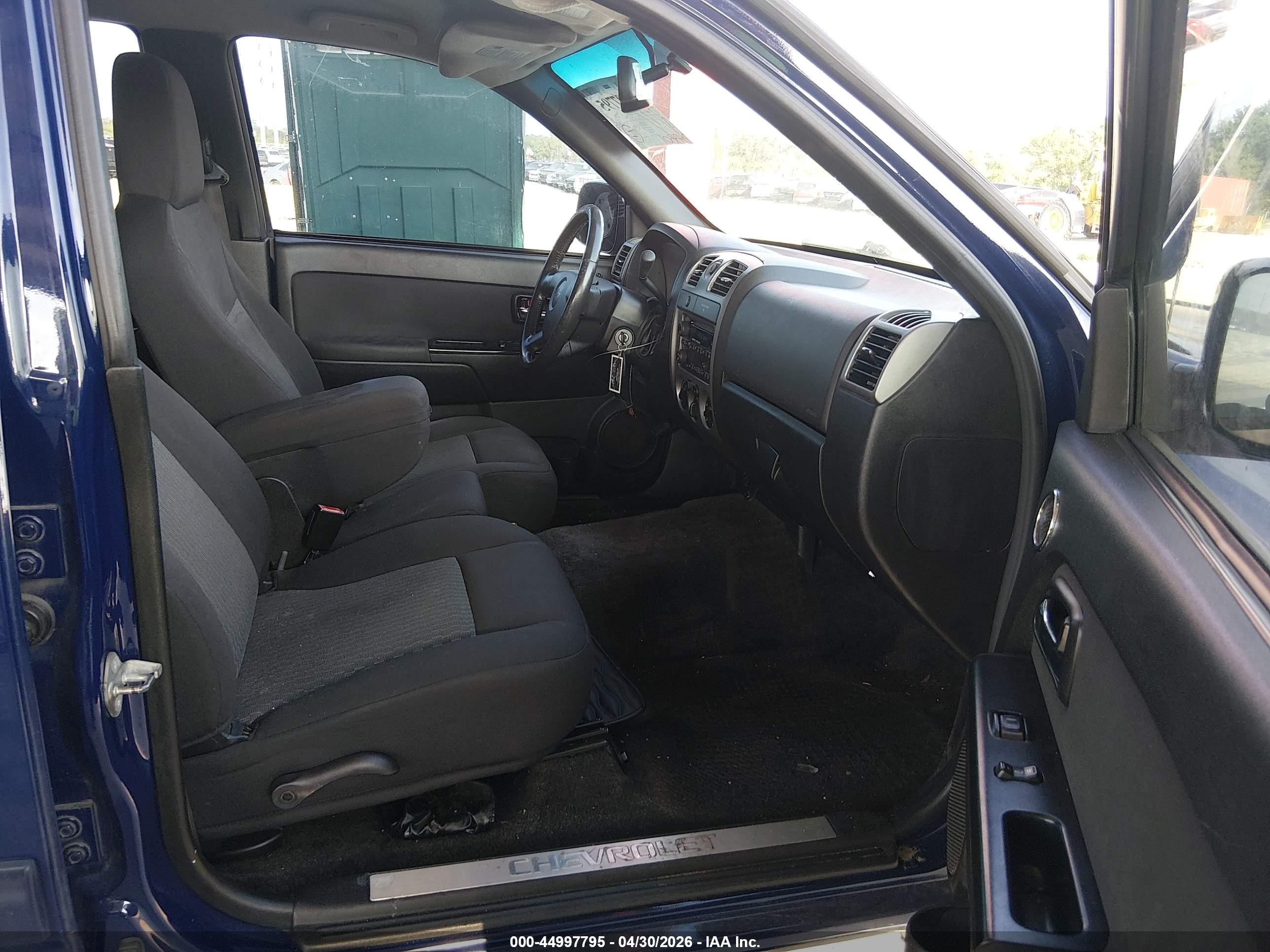 2012 Chevrolet Colorado 1lt Blue vin: 1GCDSCFEXC8153765