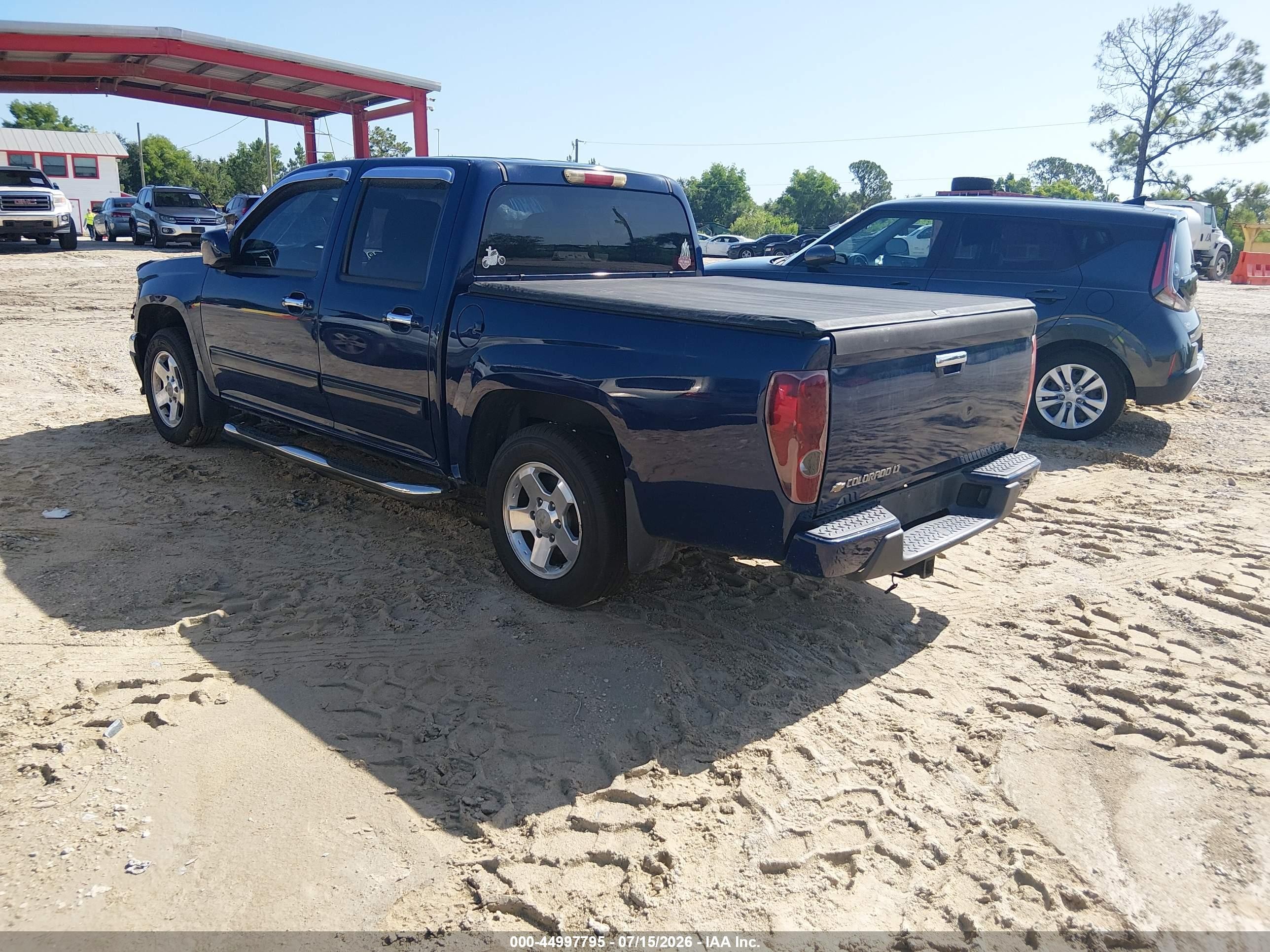 2012 Chevrolet Colorado 1lt Blue vin: 1GCDSCFEXC8153765