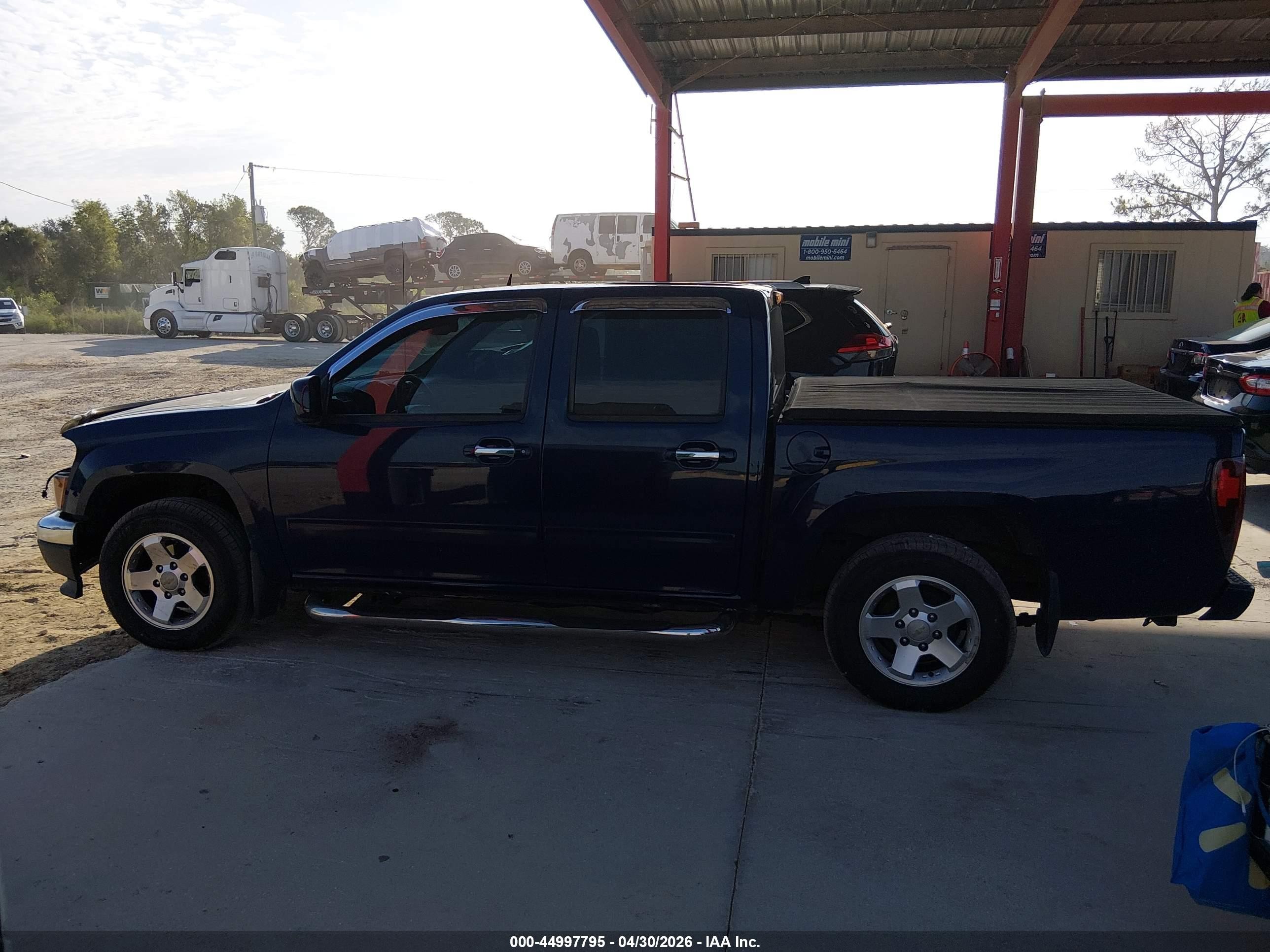 2012 Chevrolet Colorado 1lt Blue vin: 1GCDSCFEXC8153765