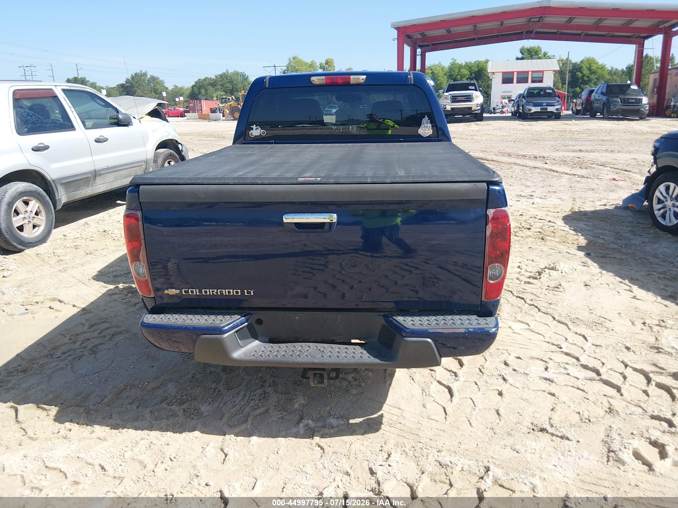 2012 Chevrolet Colorado 1lt Blue vin: 1GCDSCFEXC8153765