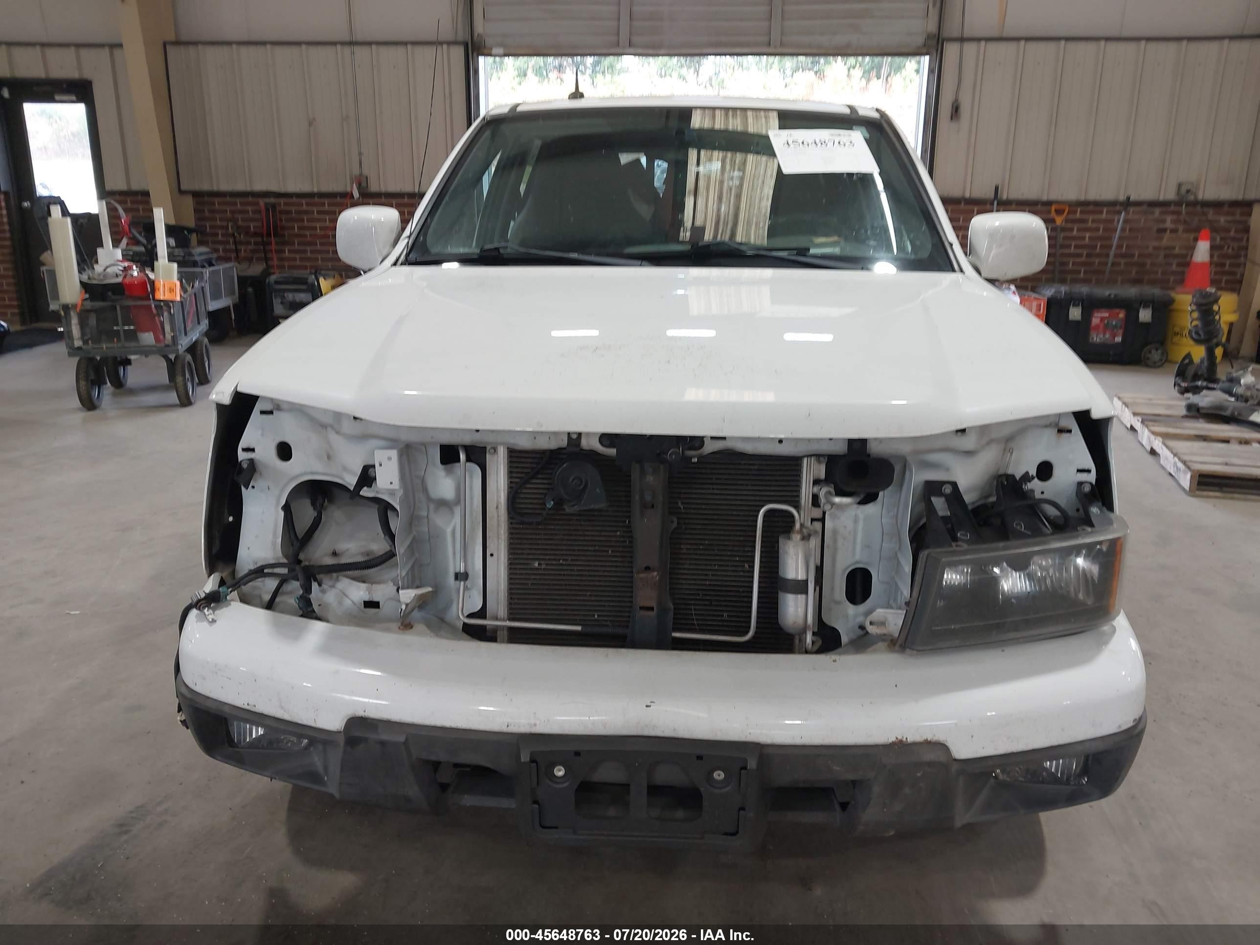 2012 Chevrolet Colorado Lt W/1lt White vin: 1GCDSCFEXC8169044