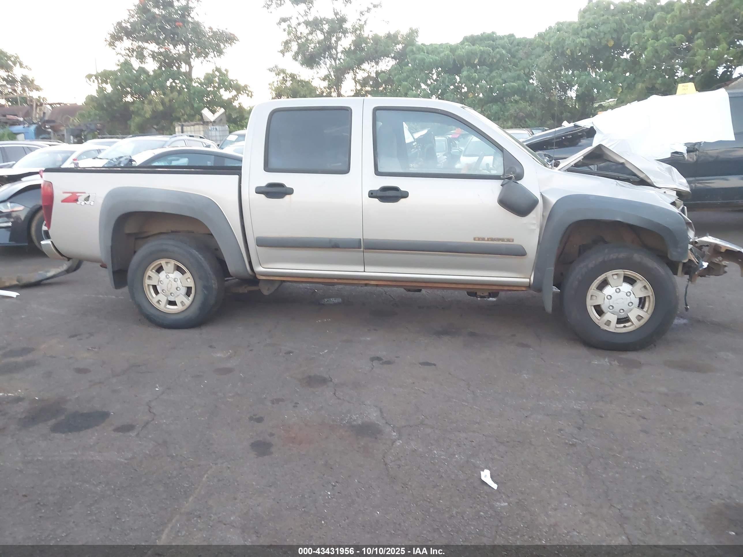 2004 Chevrolet Colorado Ls Brown vin: 1GCDT136048129751