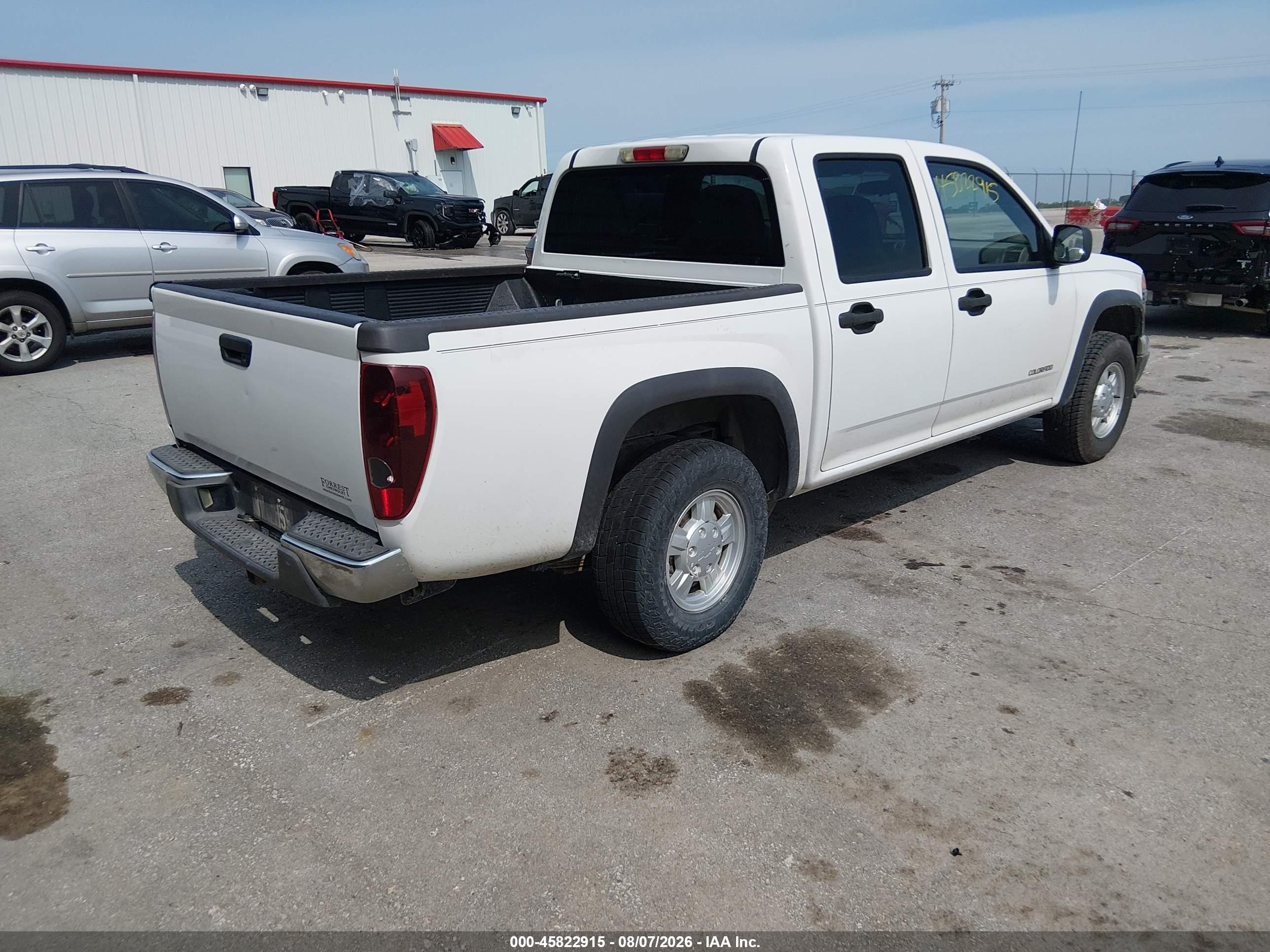 2004 Chevrolet Colorado Ls White vin: 1GCDT136048193143