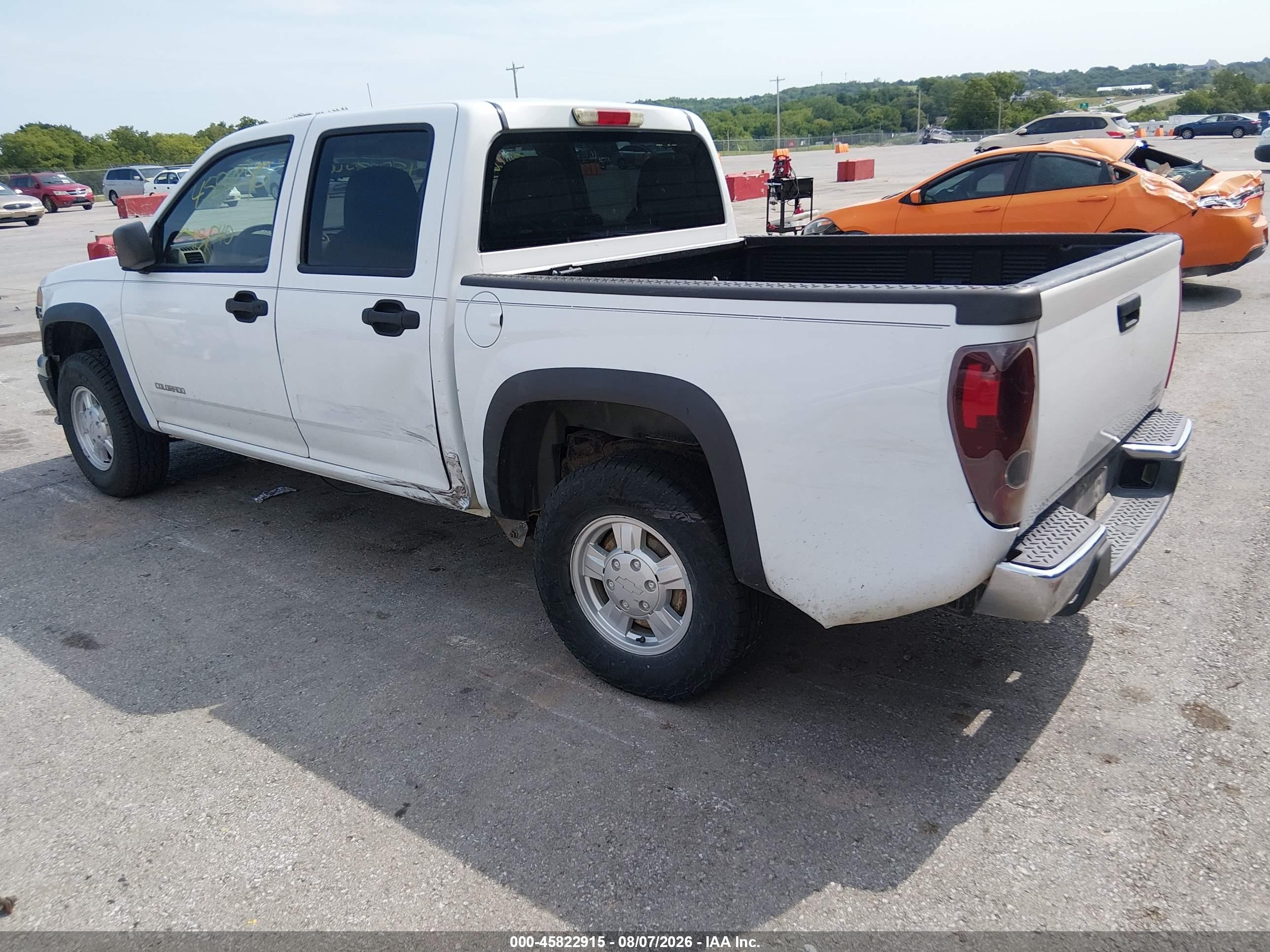 2004 Chevrolet Colorado Ls White vin: 1GCDT136048193143