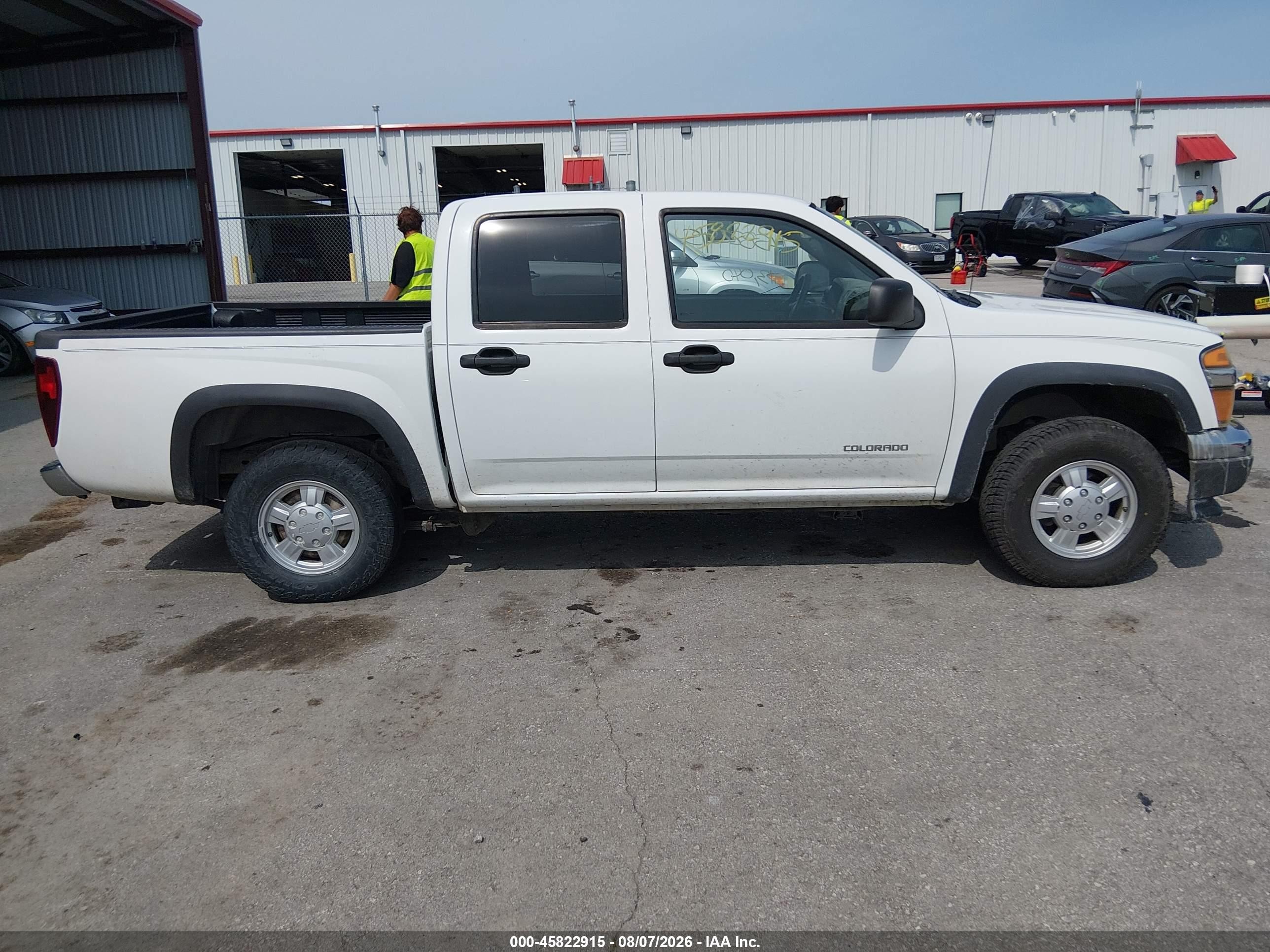 2004 Chevrolet Colorado Ls White vin: 1GCDT136048193143