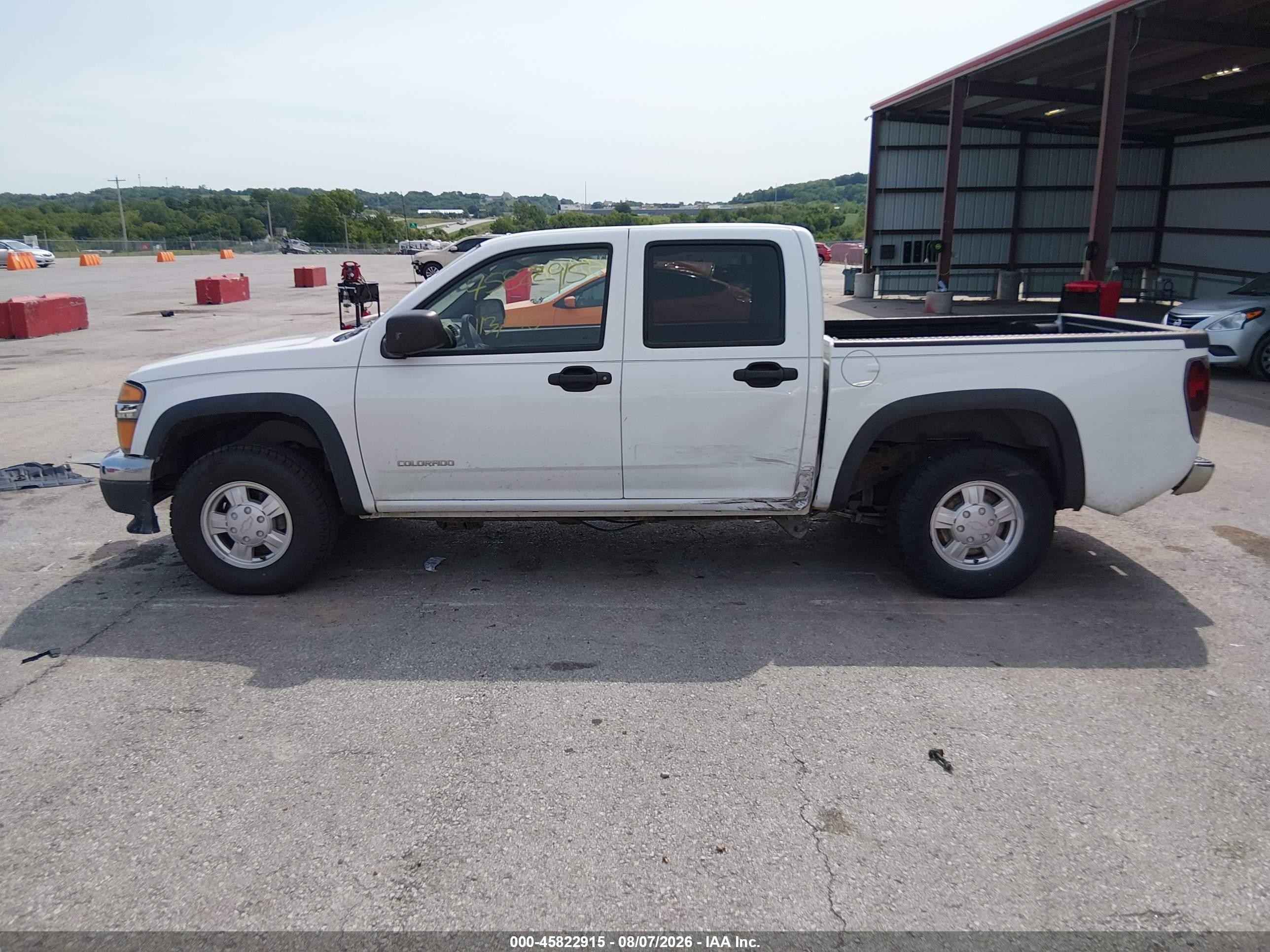 2004 Chevrolet Colorado Ls White vin: 1GCDT136048193143