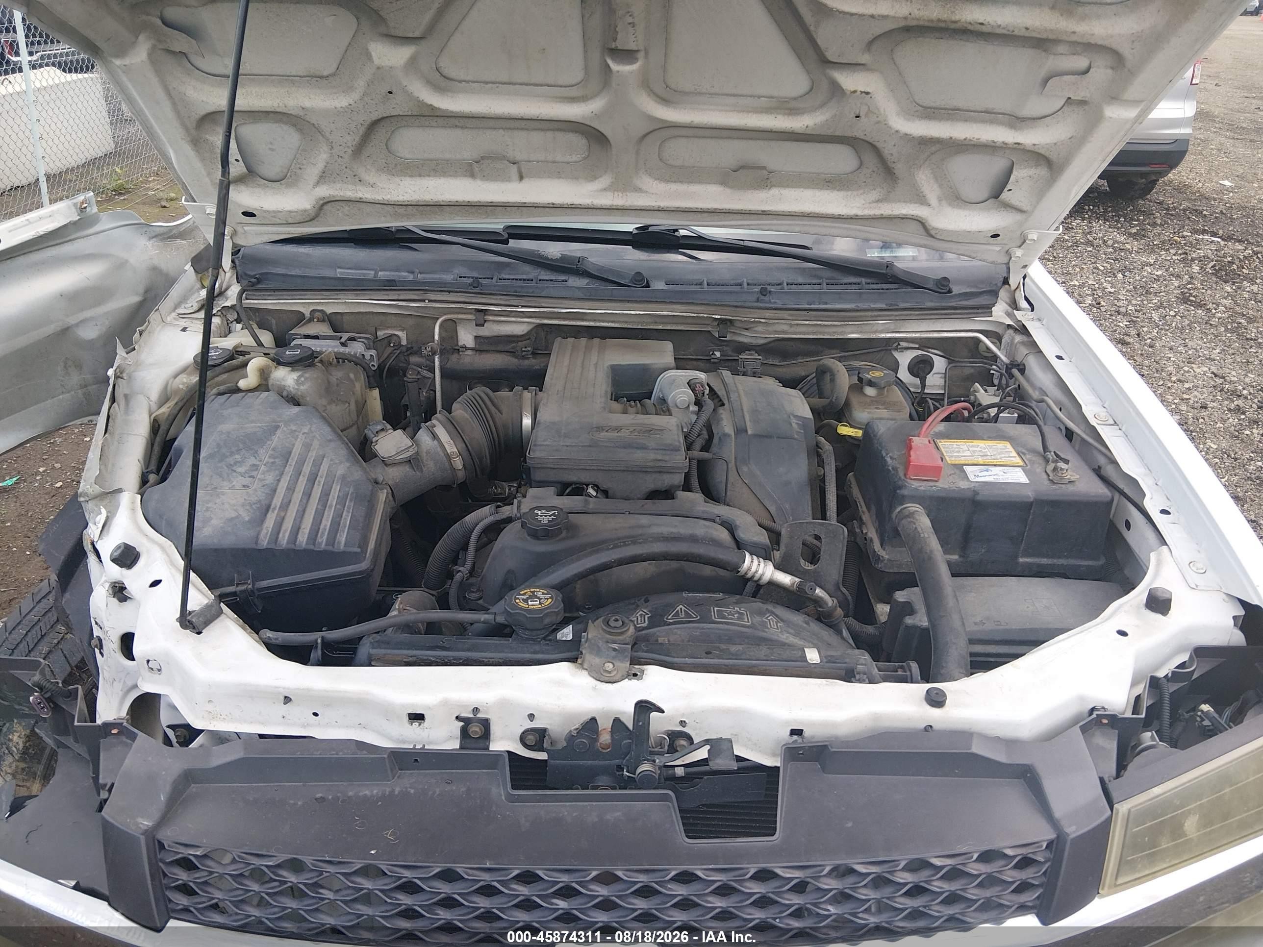 2005 Chevrolet Colorado Ls Белый vin: 1GCDT136058171421