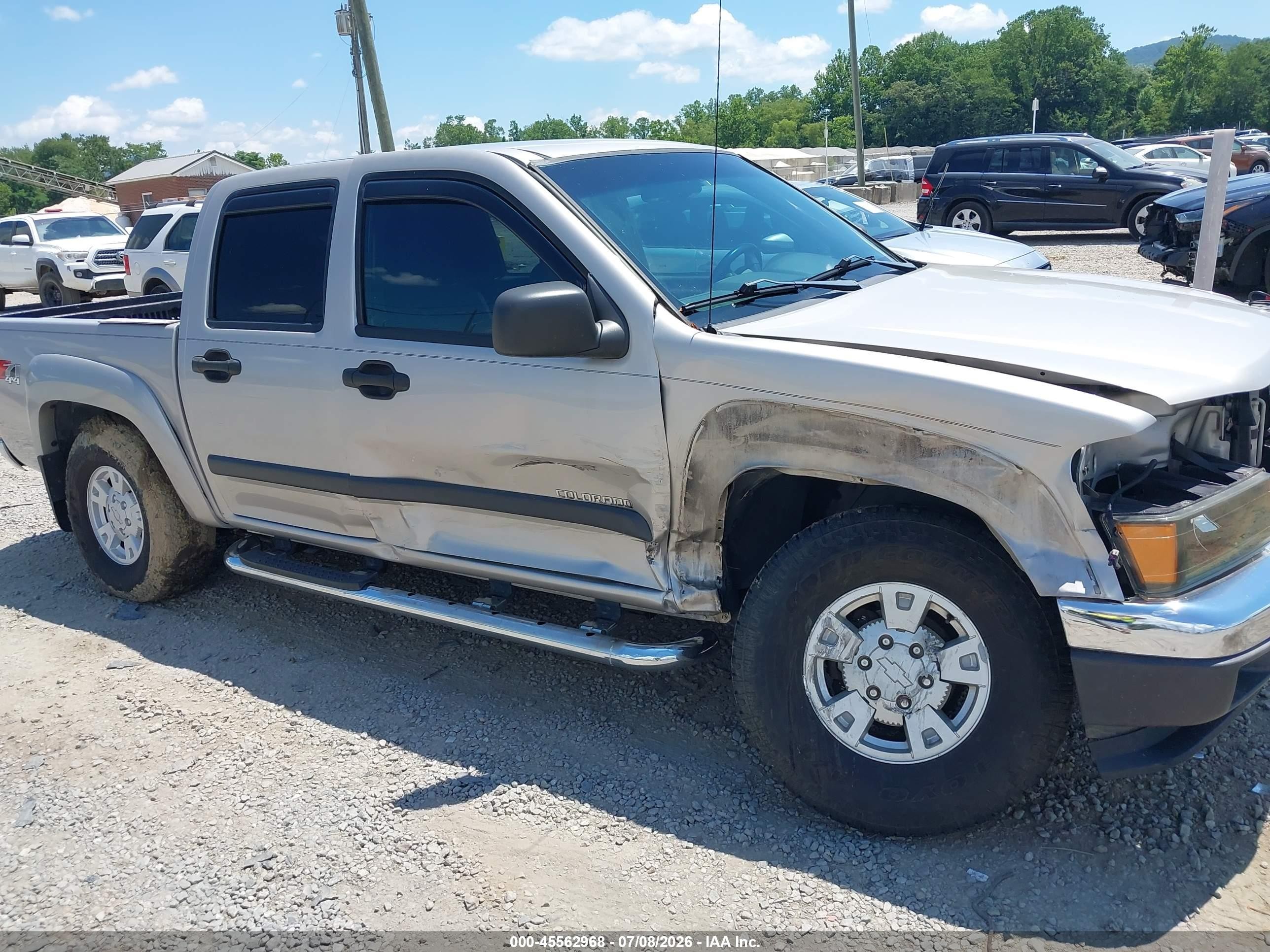 2005 Chevrolet Colorado Ls Pewter vin: 1GCDT136058223811