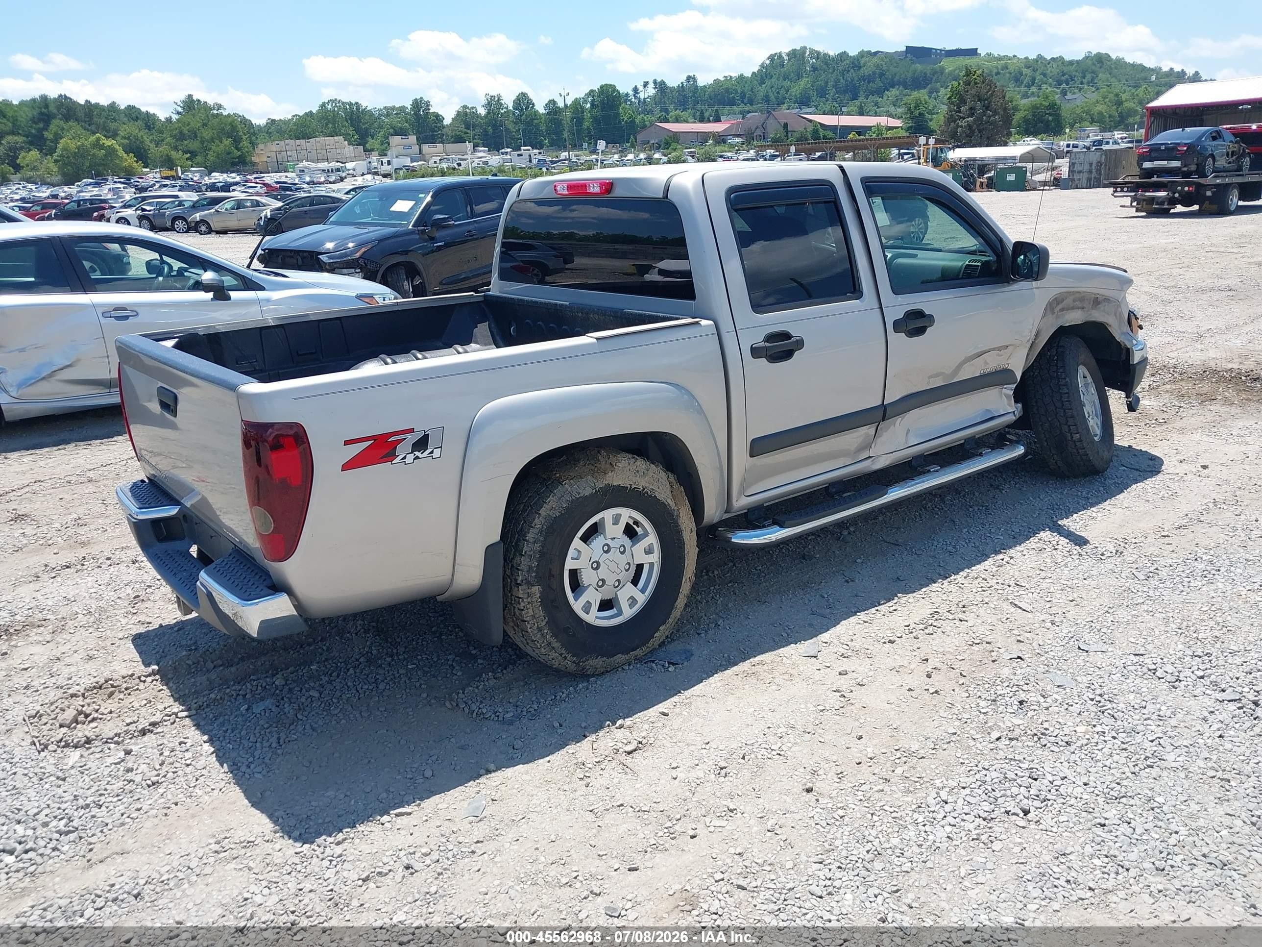 2005 Chevrolet Colorado Ls Pewter vin: 1GCDT136058223811