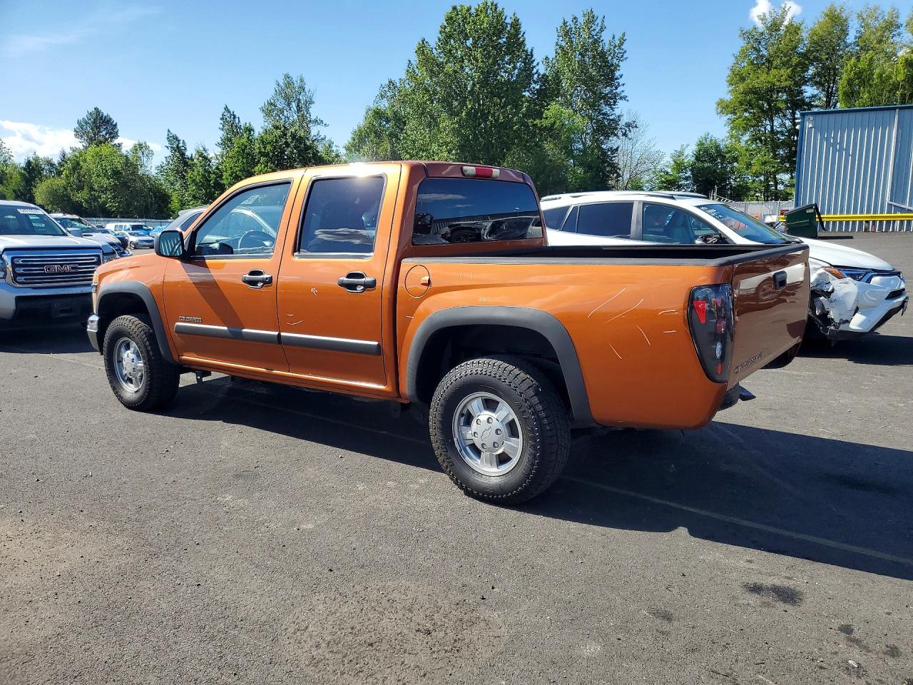 2005 Chevrolet Colorado Orange vin: 1GCDT136058233979