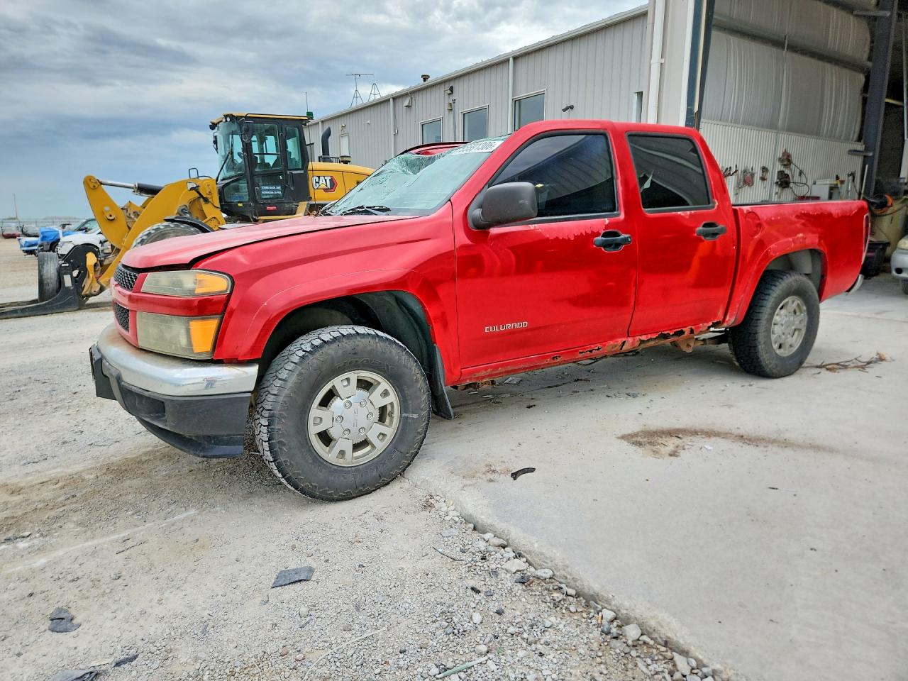 2005 Chevrolet Colorado Red vin: 1GCDT136058260499